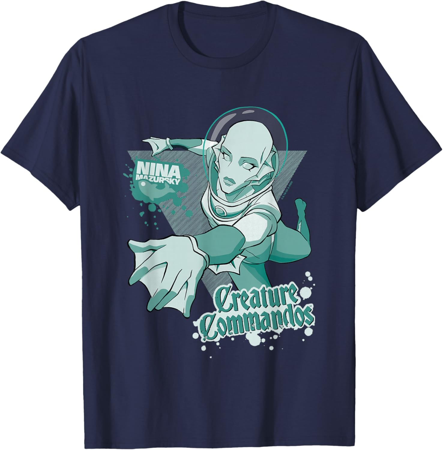 Nina Mazursky Creature Commandos Poster T-Shirt for Fans and Collectors - 2