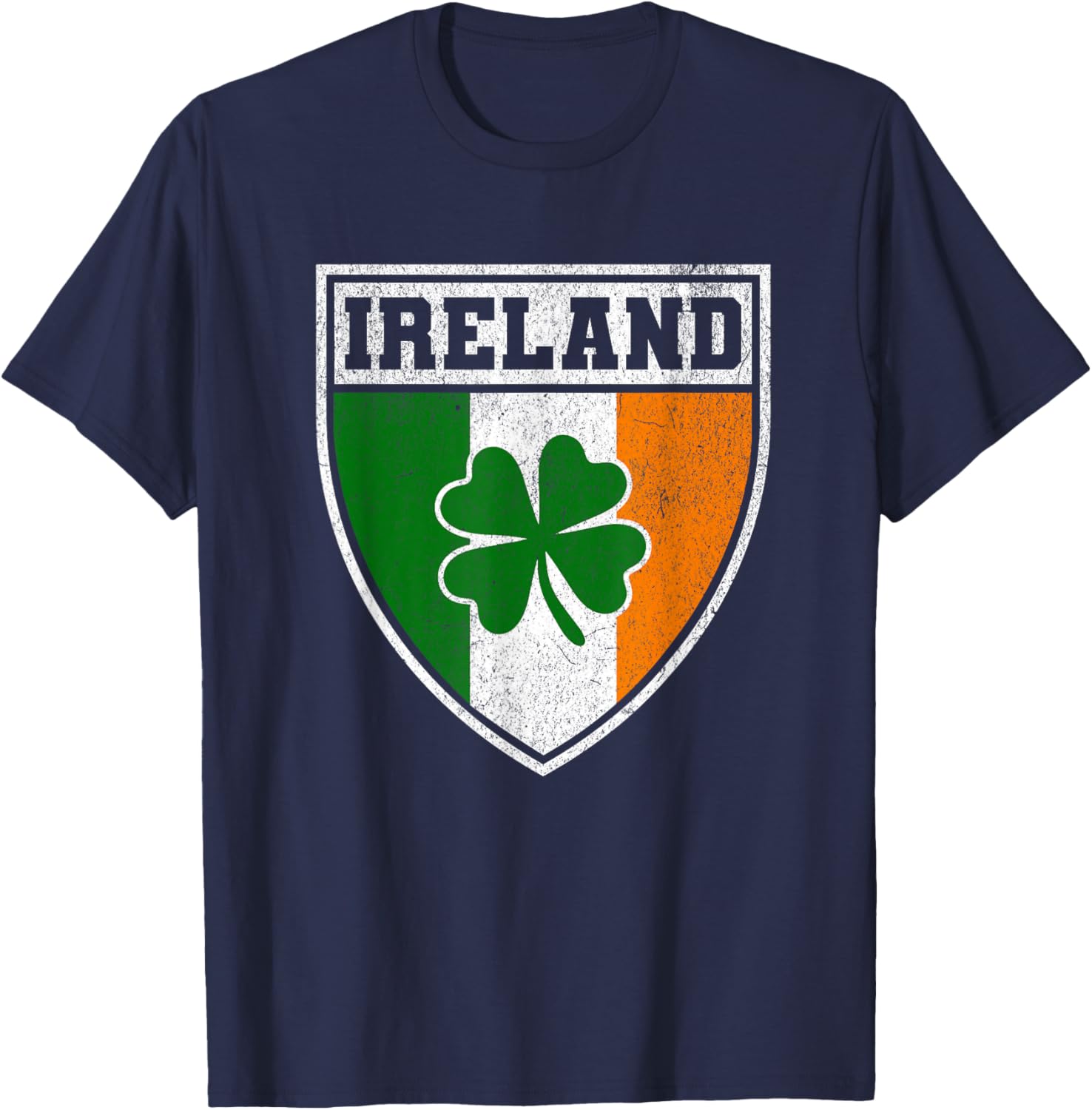 Irish Flag Shield Shamrock St Patricks Day T-Shirt for Pride and Fun - 3
