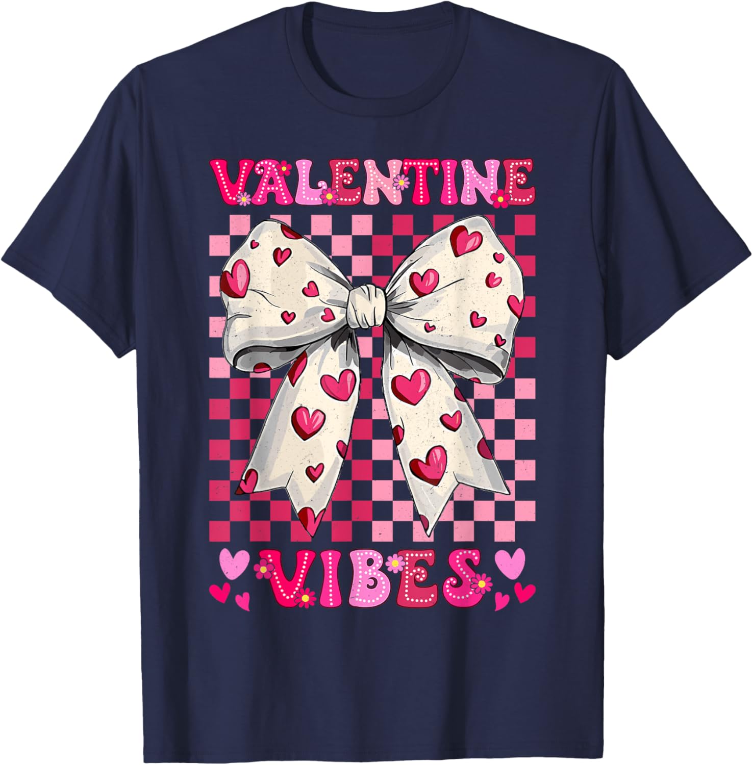 Retro Valentine's Day Heart T-Shirt for Kids - Fun Valentine's Vibes! - 11