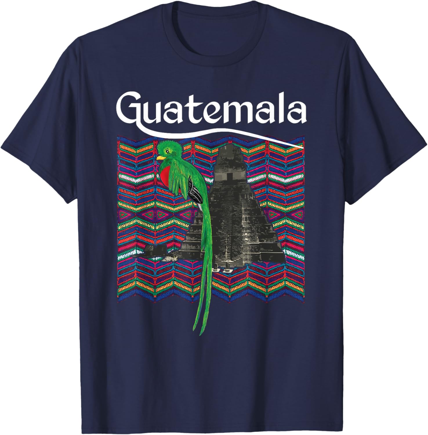 Quetzal Guatemala Traditional Maya T-Shirt – Chic Chapin Design - 18