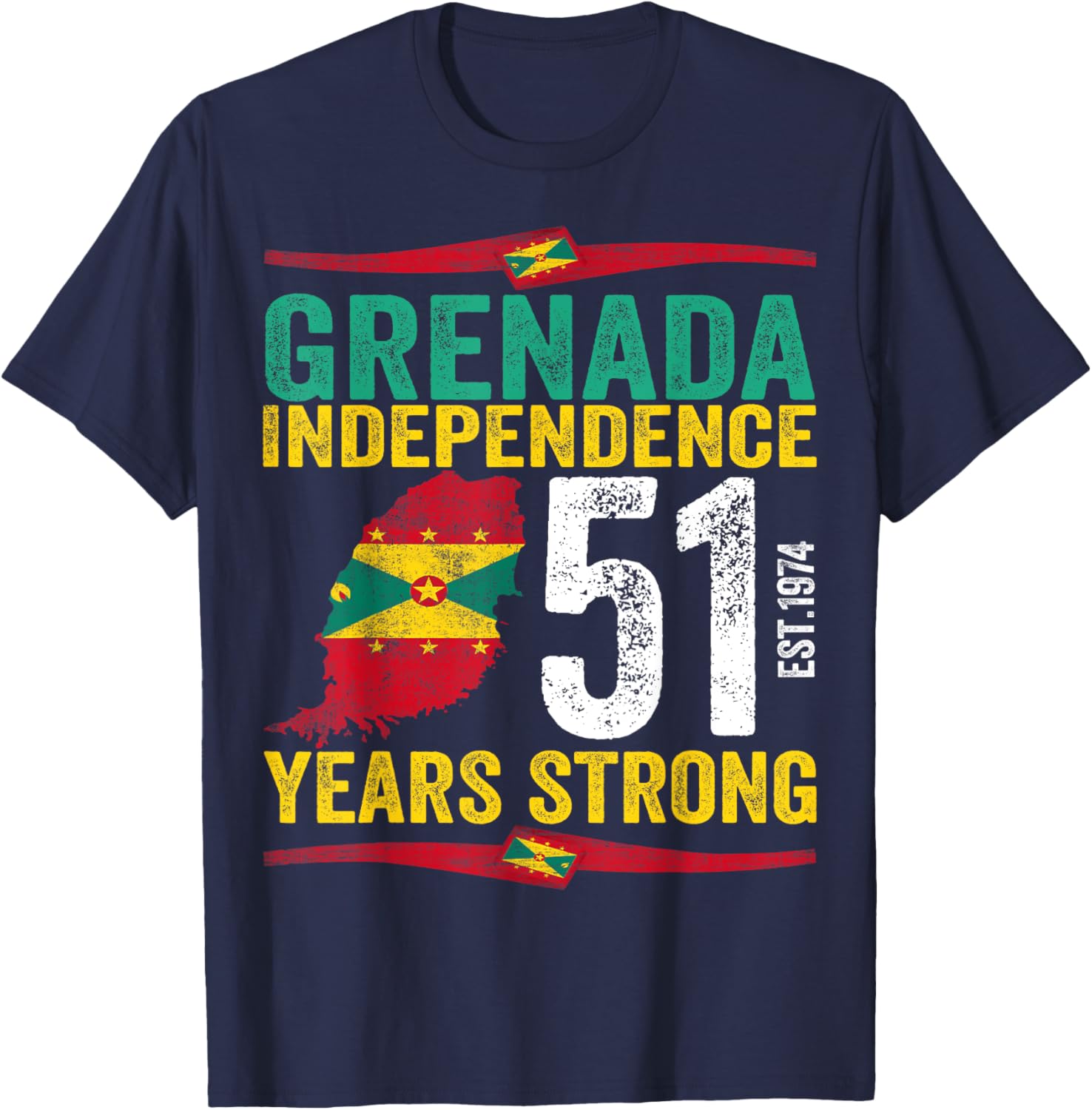 Grenada 51st Independence Day T-Shirt Celebrate in Style and Comfort - 5