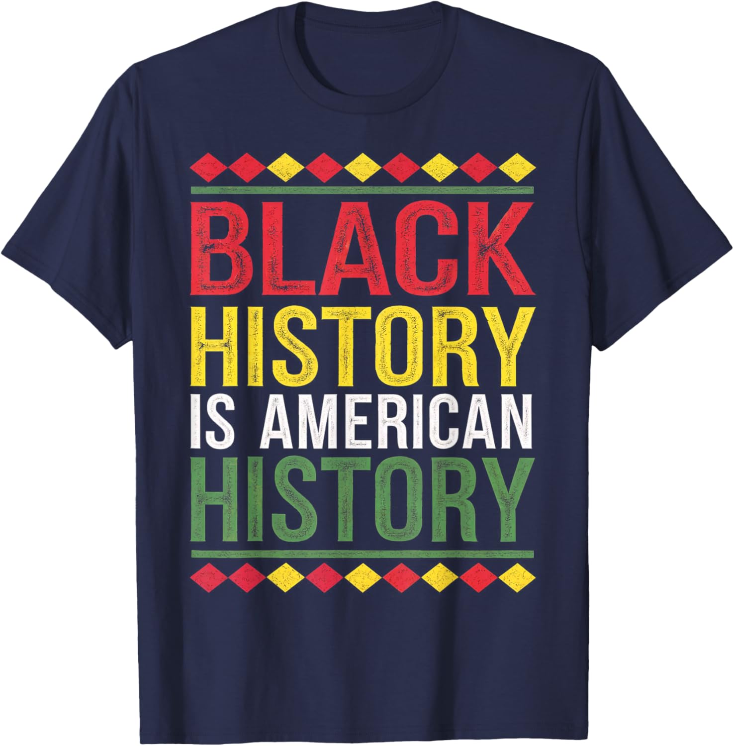 Black History is American History Patriotic African American T-Shirt - 10