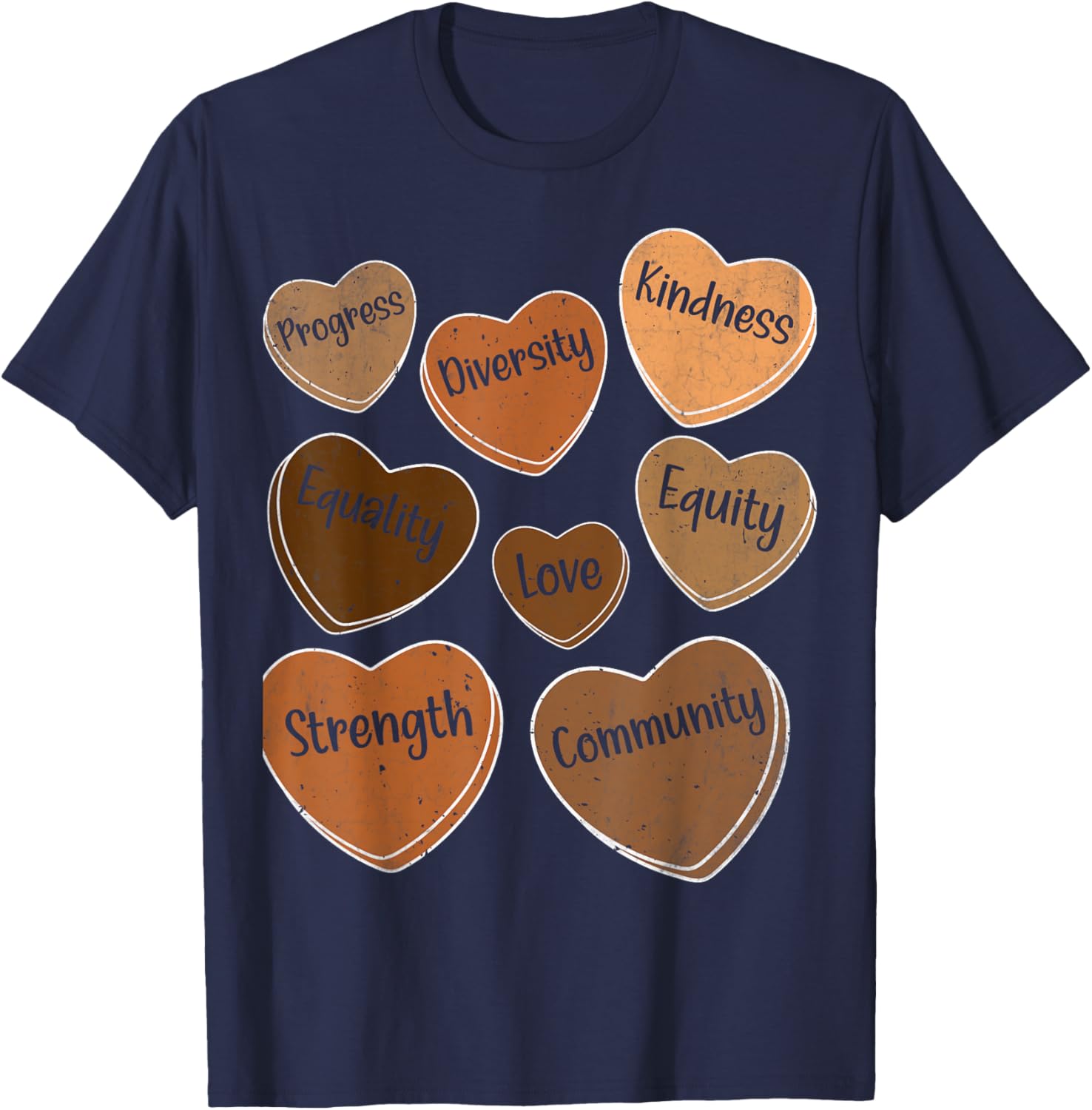 Celebrate Black History Month with Proud Black Women Heart T-Shirt - 21