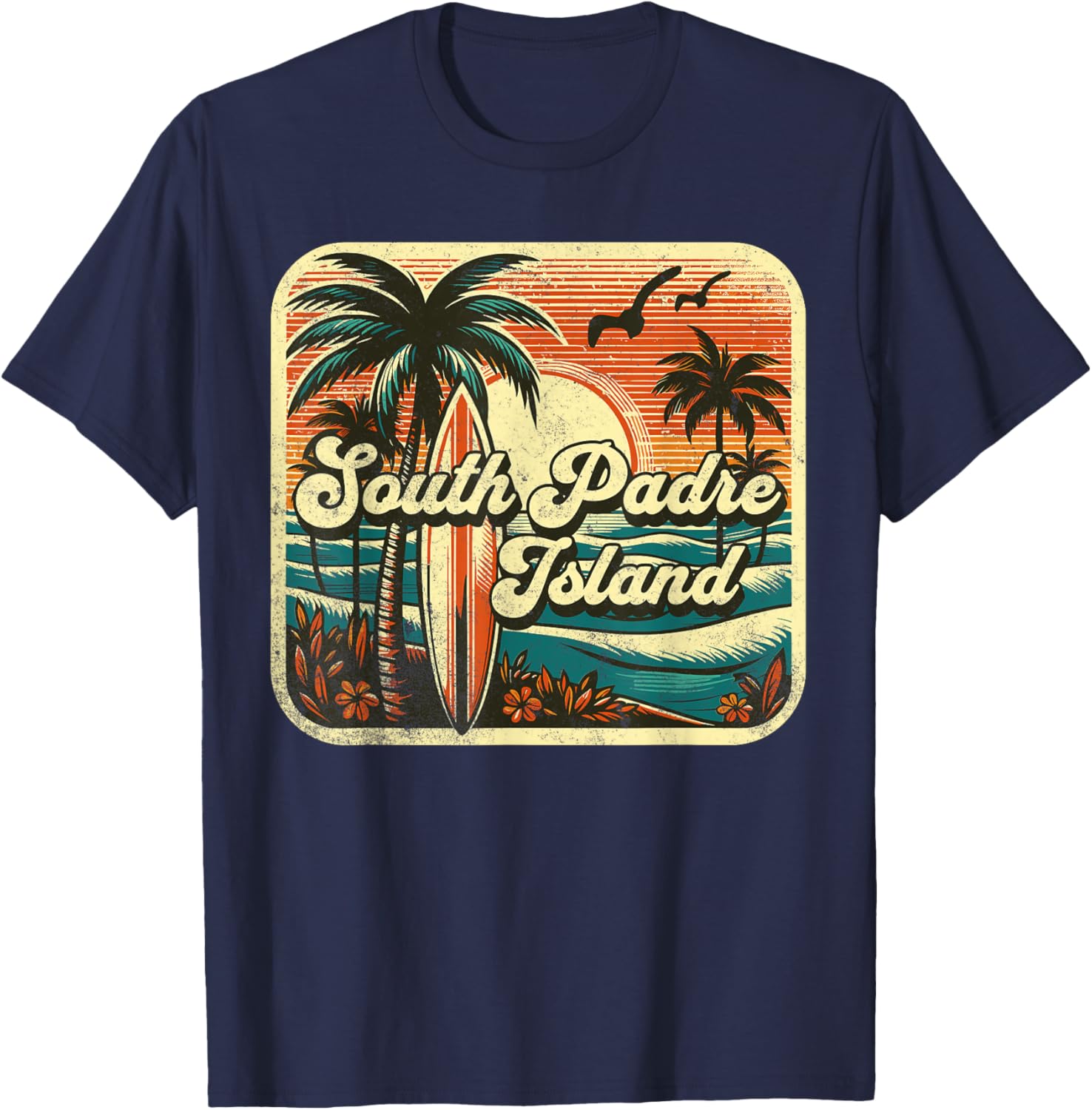South Padre Island T-Shirt for Beach Lovers - Casual Summer Style - 19