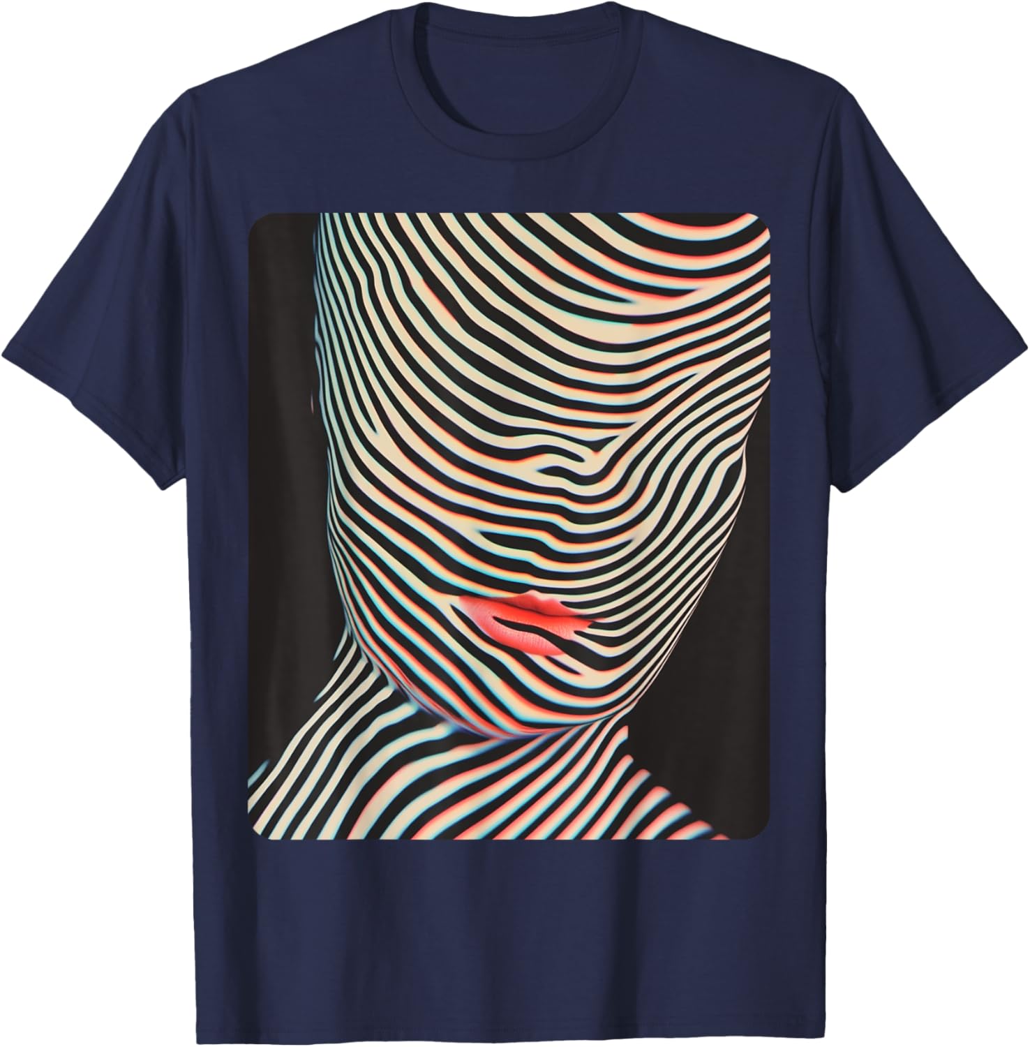Chic Women's Abstract Designer T-Shirt for Stylish Fashion Lovers - 9