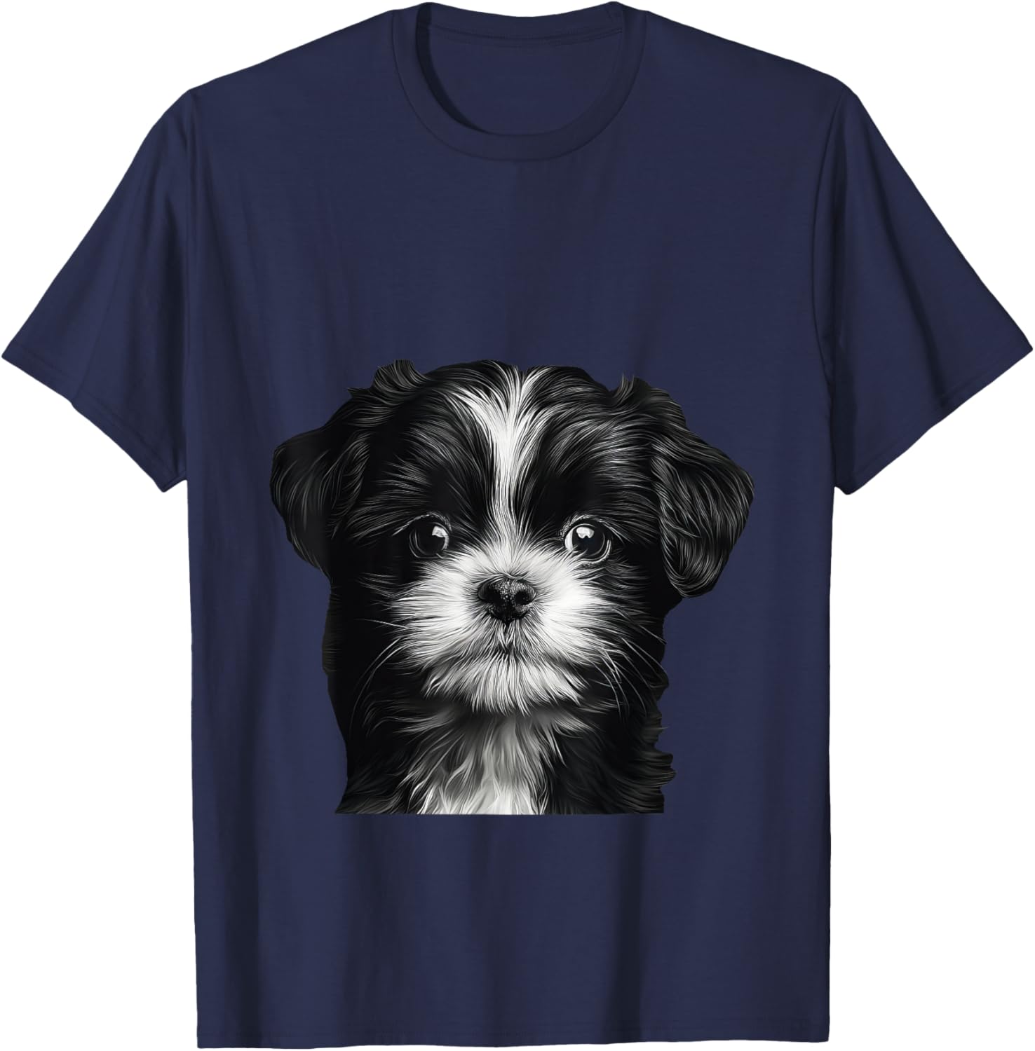 Adorable Shih Tzu Puppy T-Shirt for Dog Lovers - Cute Pet Apparel - 14