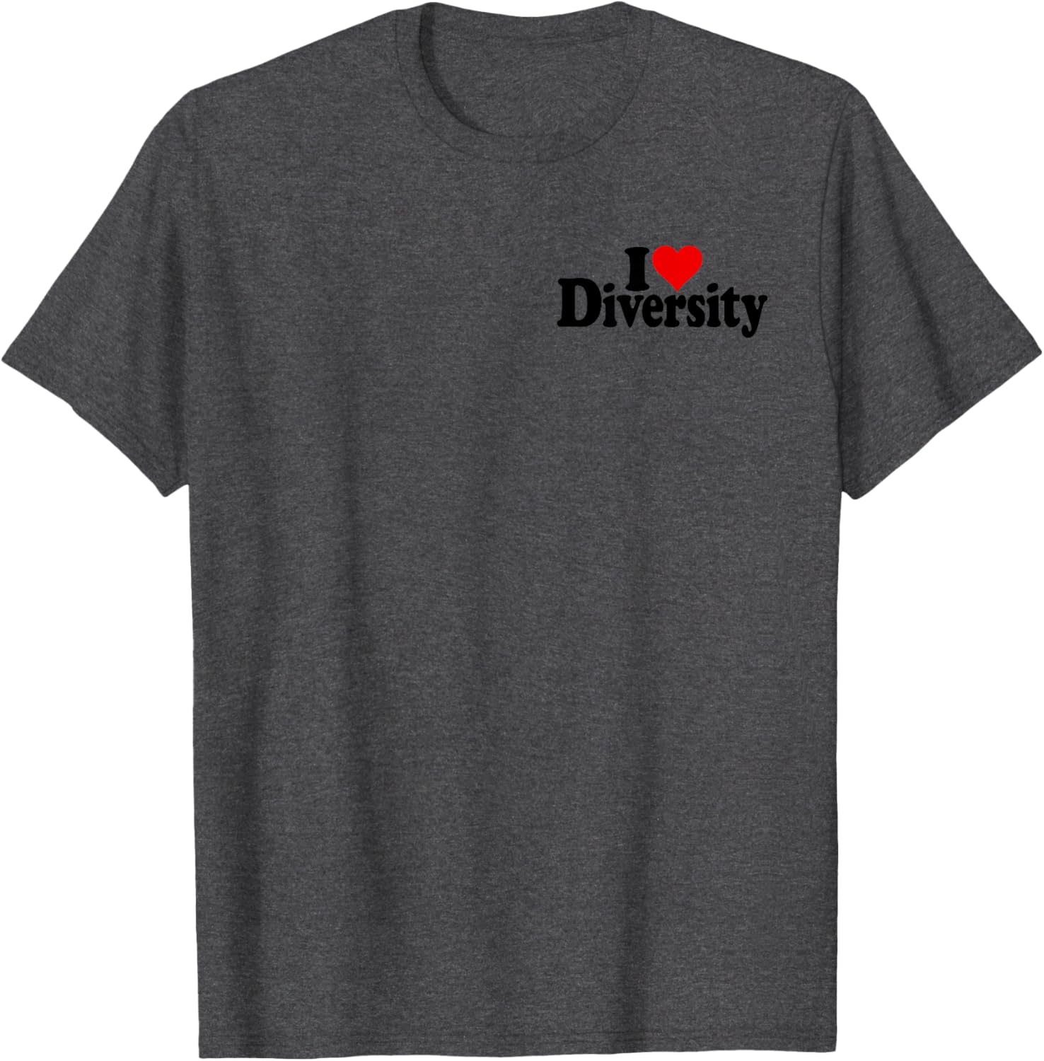 I Love Heart Diversity Strength in Diversity T-Shirt for Everyone - 14