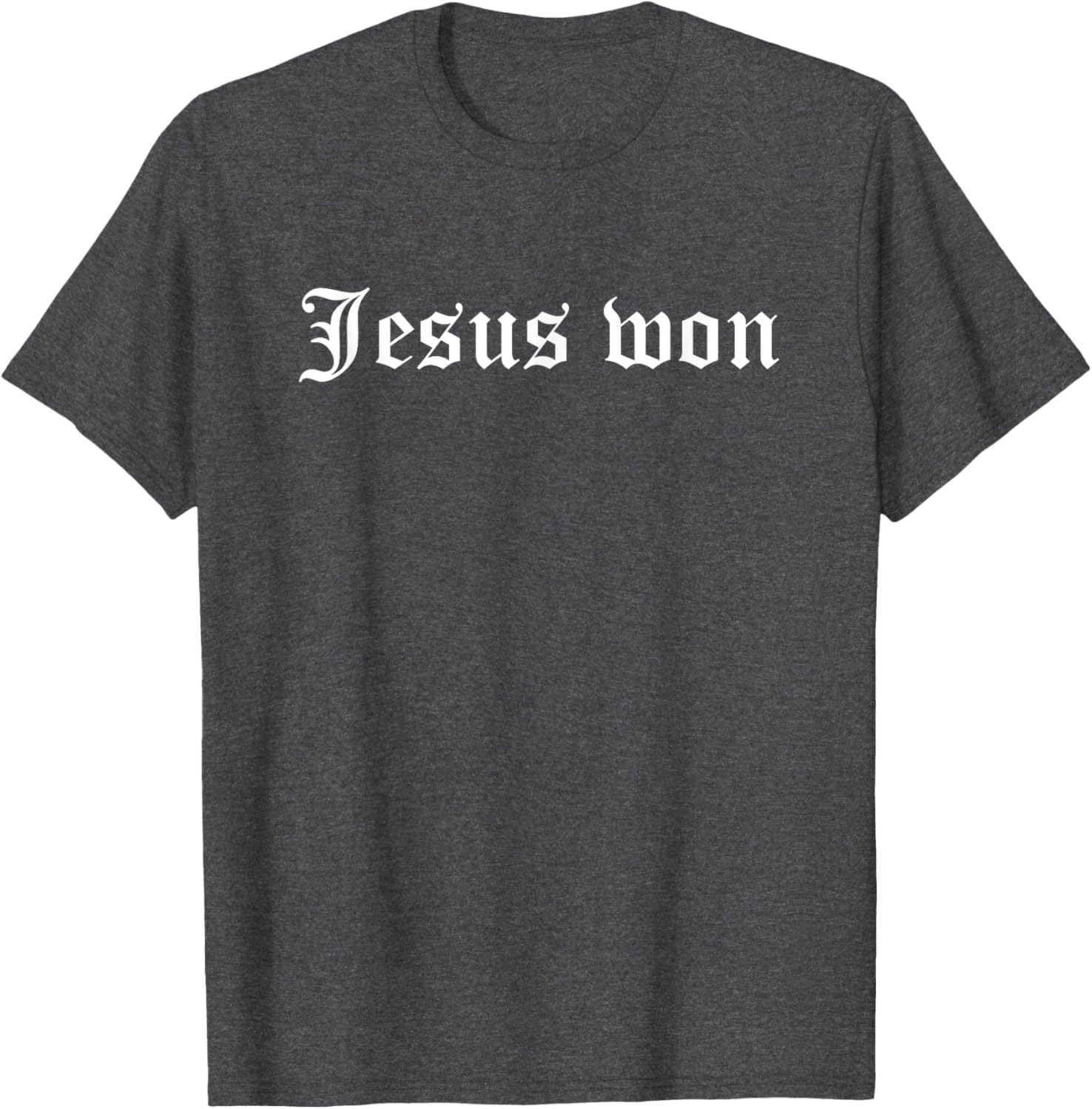 Jesus Won T-Shirt for Men and Women - Faith-Inspired Apparel - 6