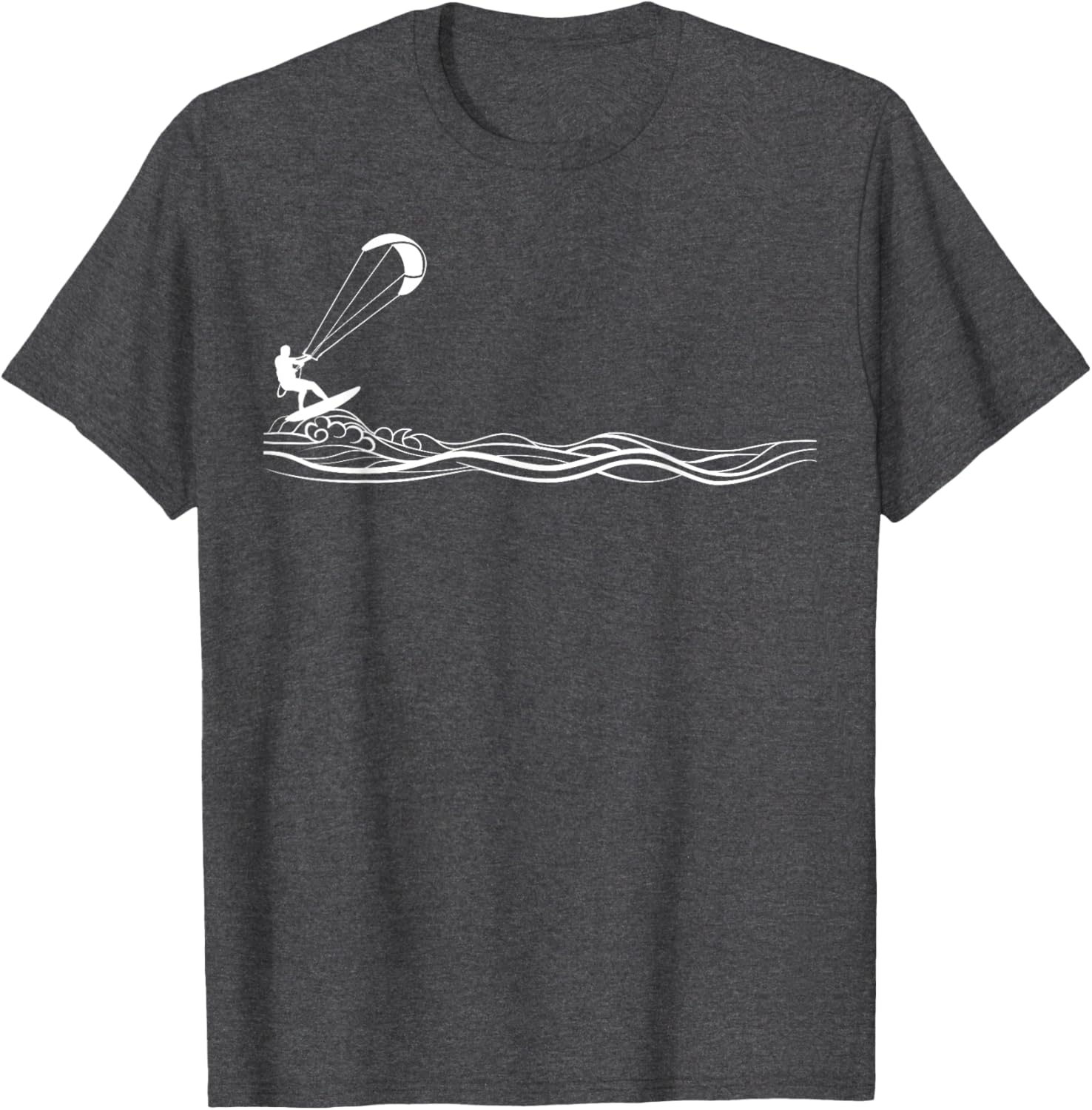 Minimalistic Kitesurfing T-Shirt for Kiteboarding Enthusiasts - 8