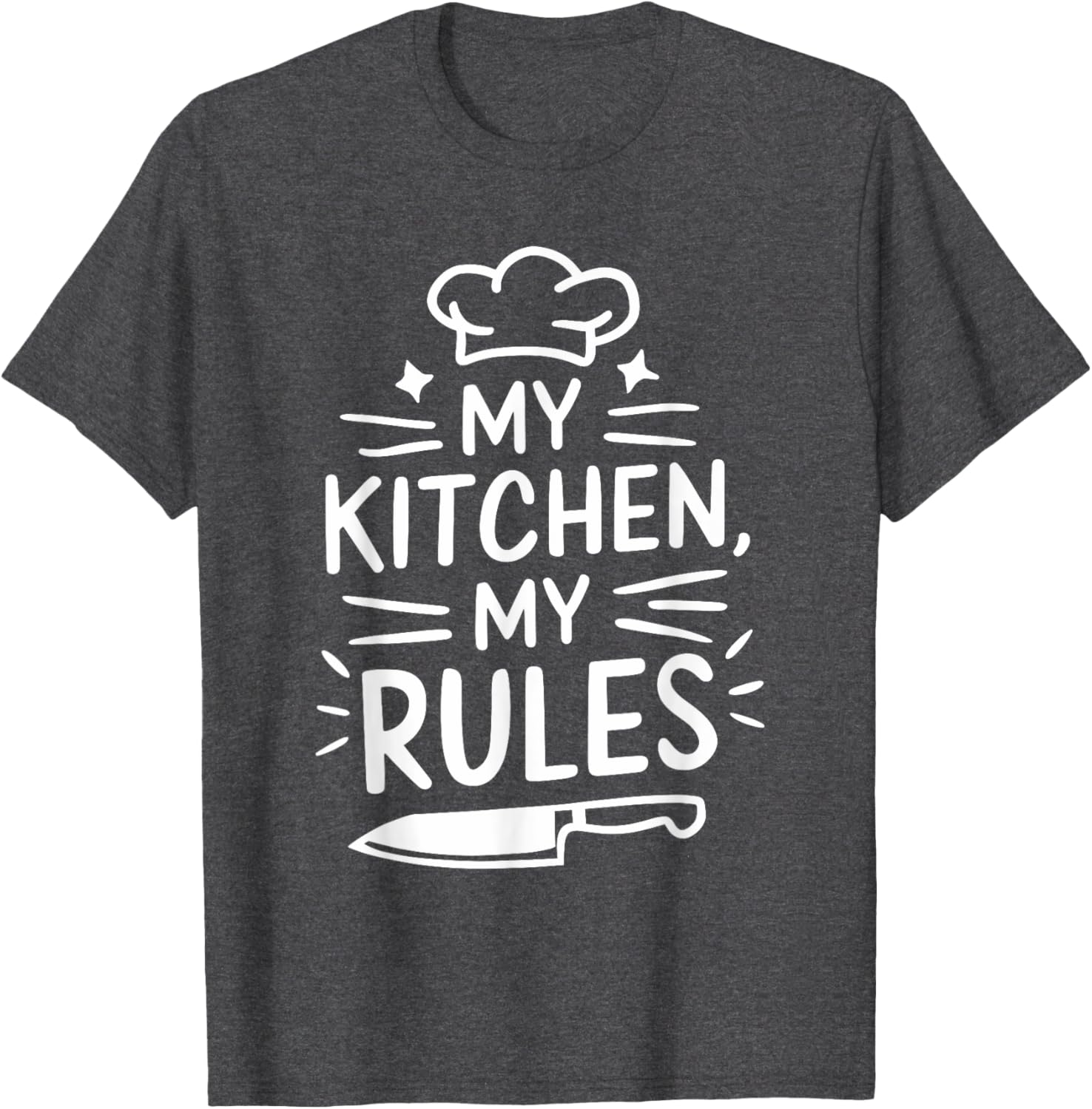 My Kitchen My Rules Chef T-Shirt for Cooking Enthusiasts - 1