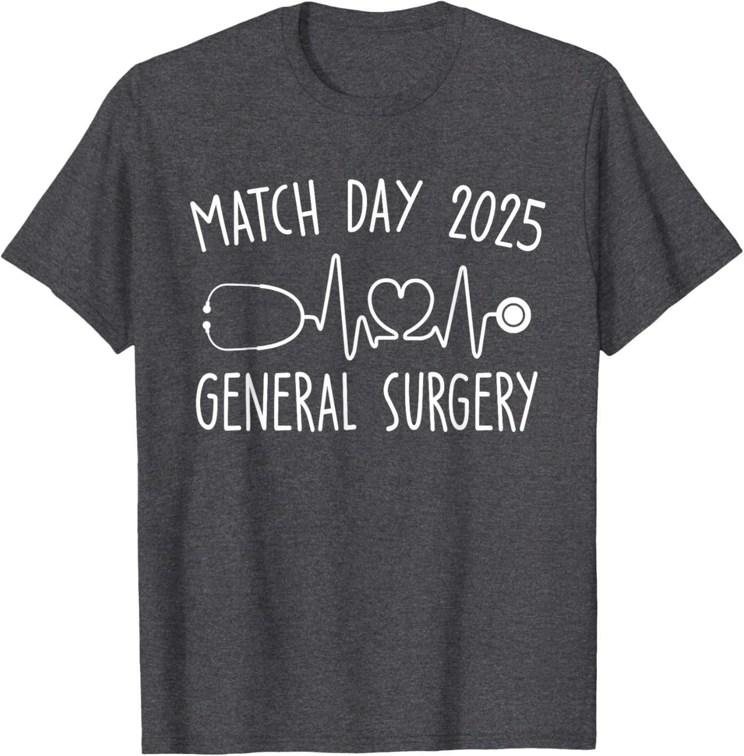 General Surgery Match Day 2025 T-Shirt for Medical School Graduates - 3