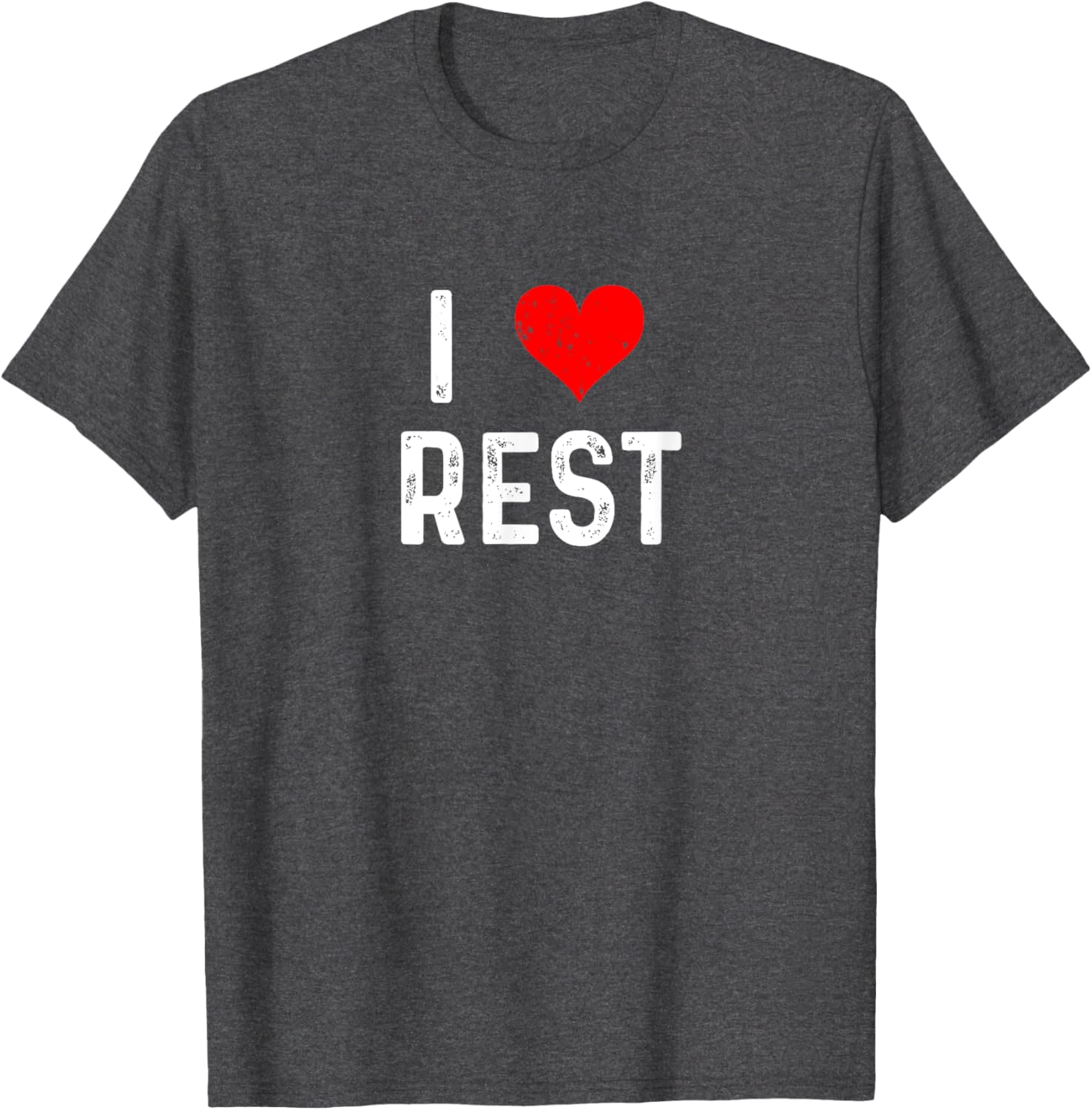 I Love Rest Heart Relaxing Sleep T-Shirt for Comfort Lovers - 18