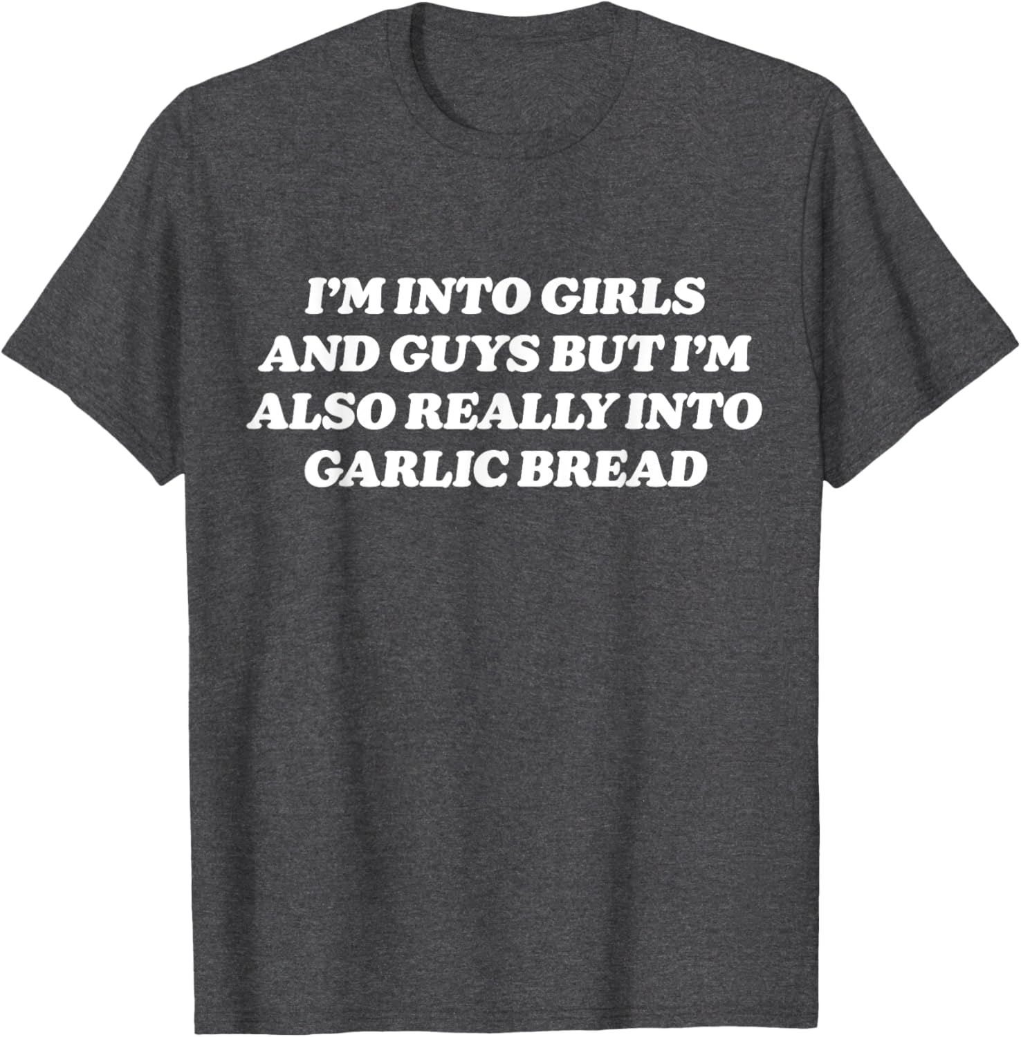 Funny Garlic Bread Meme T-Shirt for Bisexual Gay Lesbian Foodies - 7