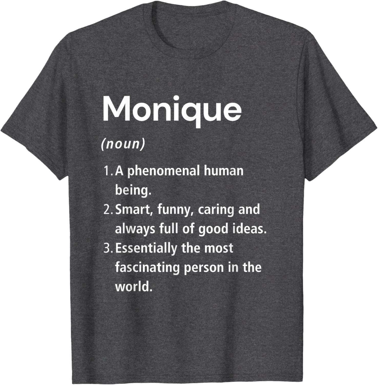 Funny Monique Name Definition T-Shirt for Unique Fashion Lovers - 23