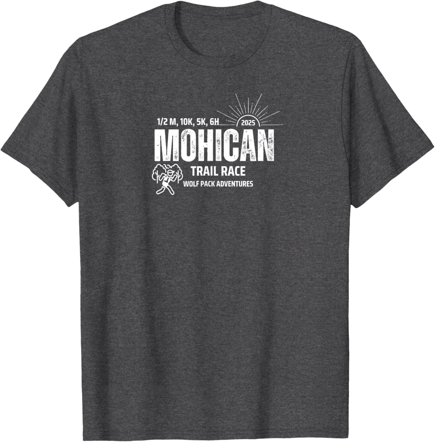 Mohican Trail Race T-Shirt for Outdoor Adventures and Running Gear - 5