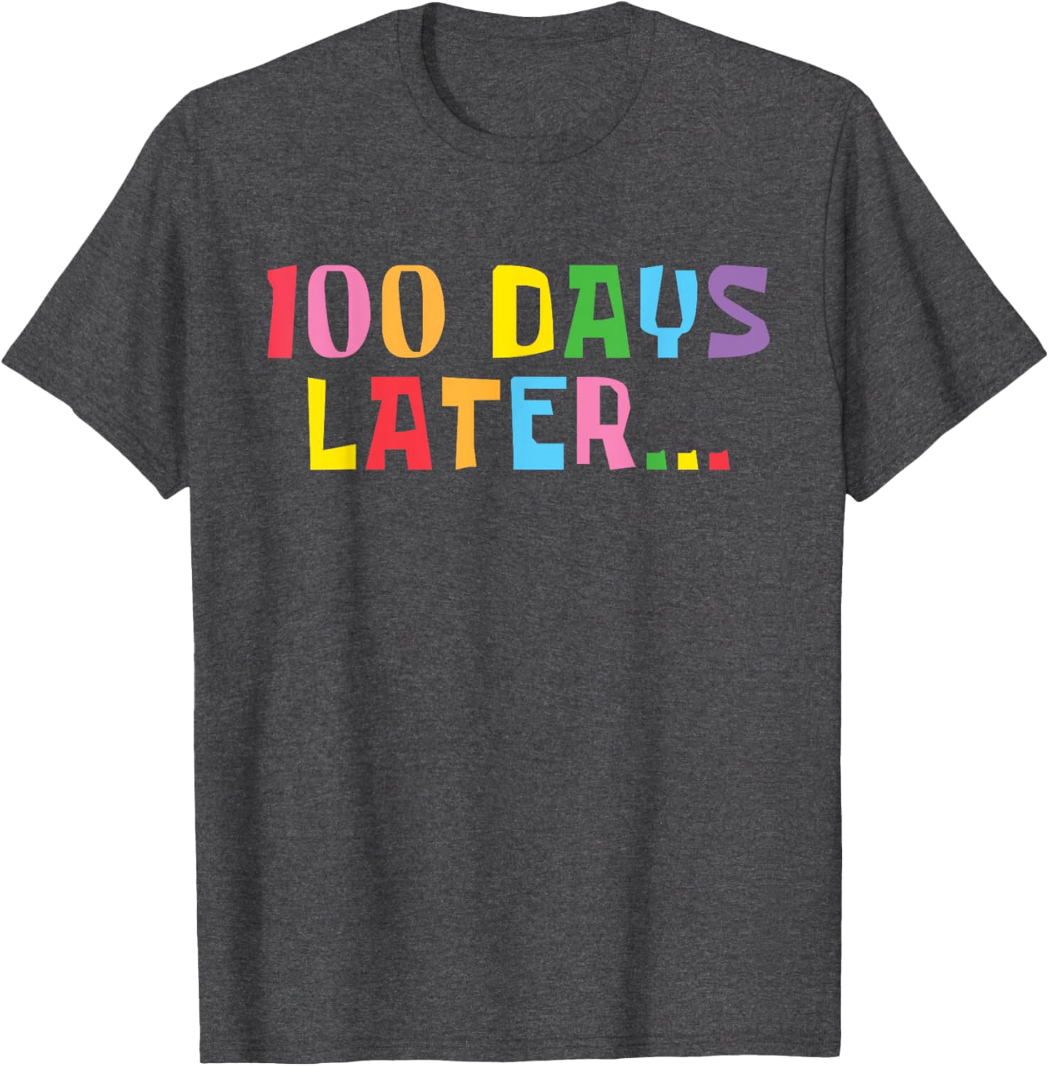 100 Days of School T-Shirt for Kids Boys and Girls Fun 100th Day Design - 8