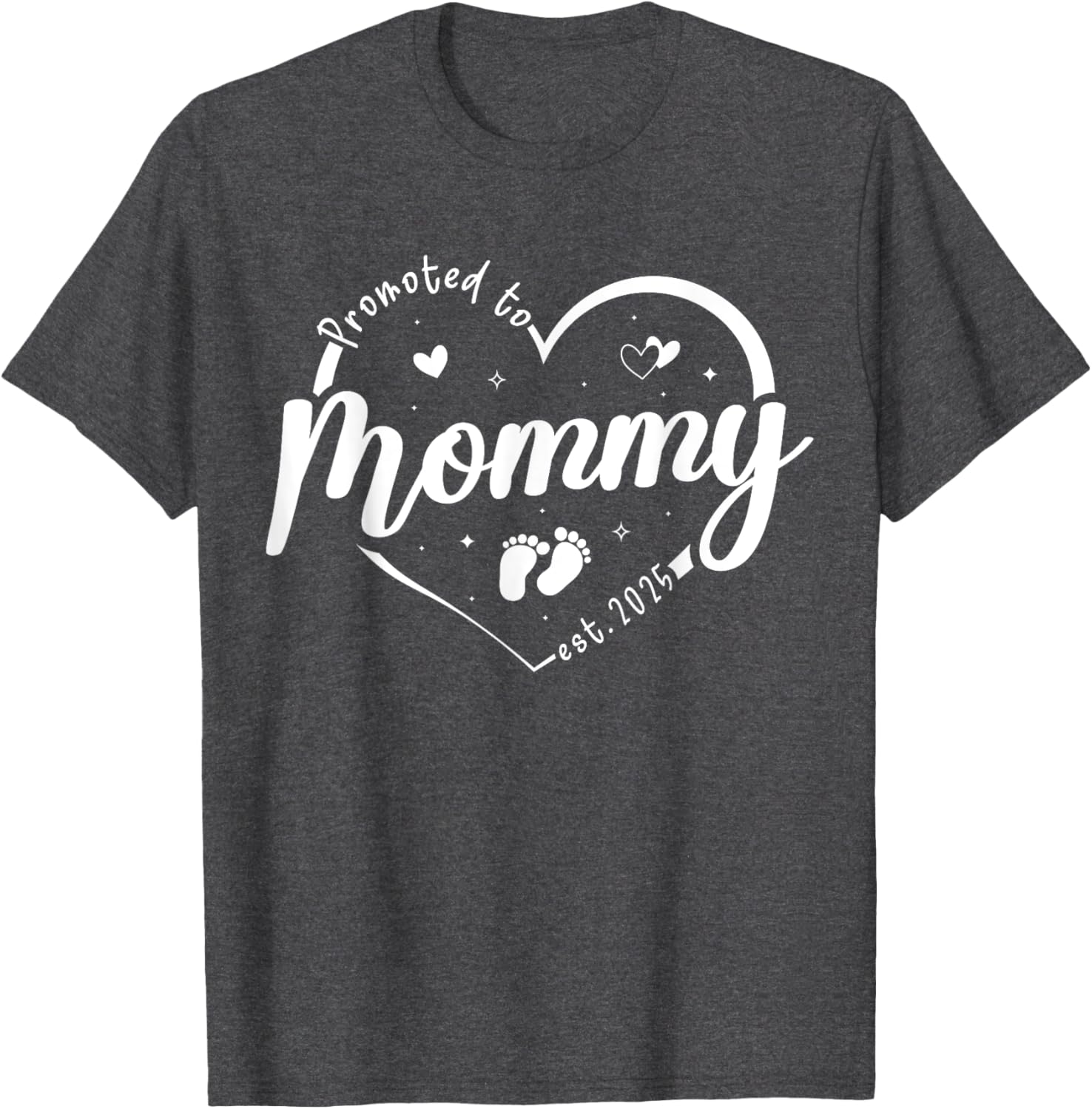 Promoted to Mommy 2025 Soon to Be Mom Mothers Day T-Shirt Gift - 11