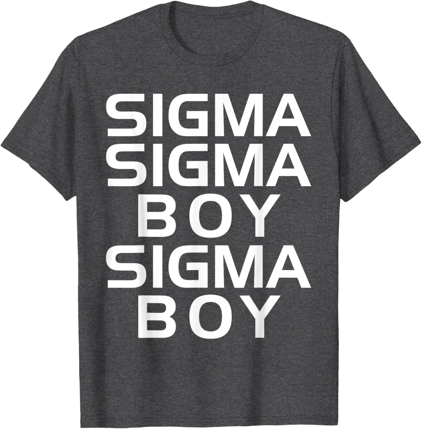 Sigma Boy T-Shirt - Motivational Sigma Male Trendy Design Apparel - 16