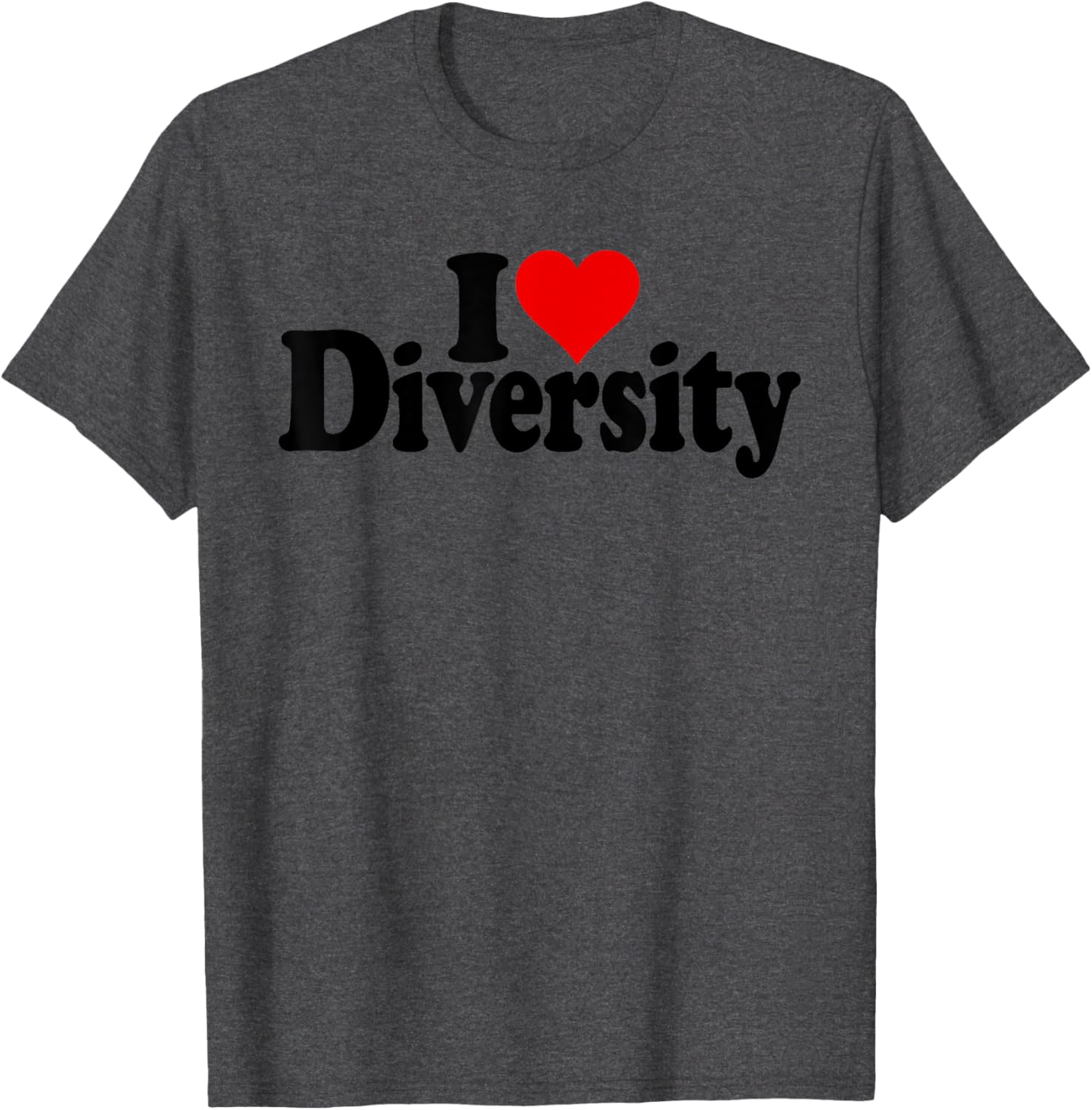I Love Heart Diversity Strength in Diversity T-Shirt for All Occasions - 10