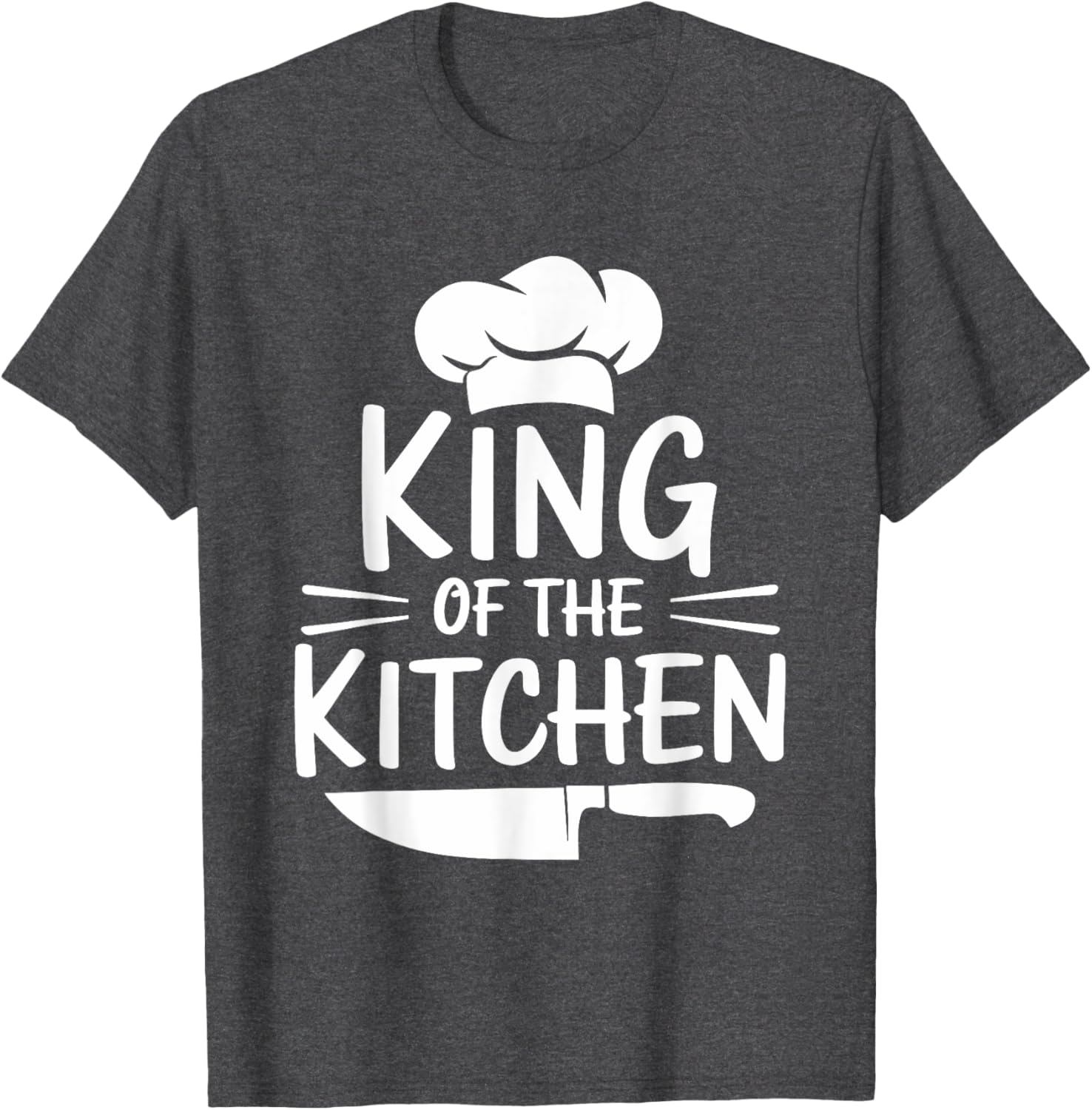 King Of The Kitchen Chef T-Shirt for Culinary Enthusiasts and Food Lovers - 6