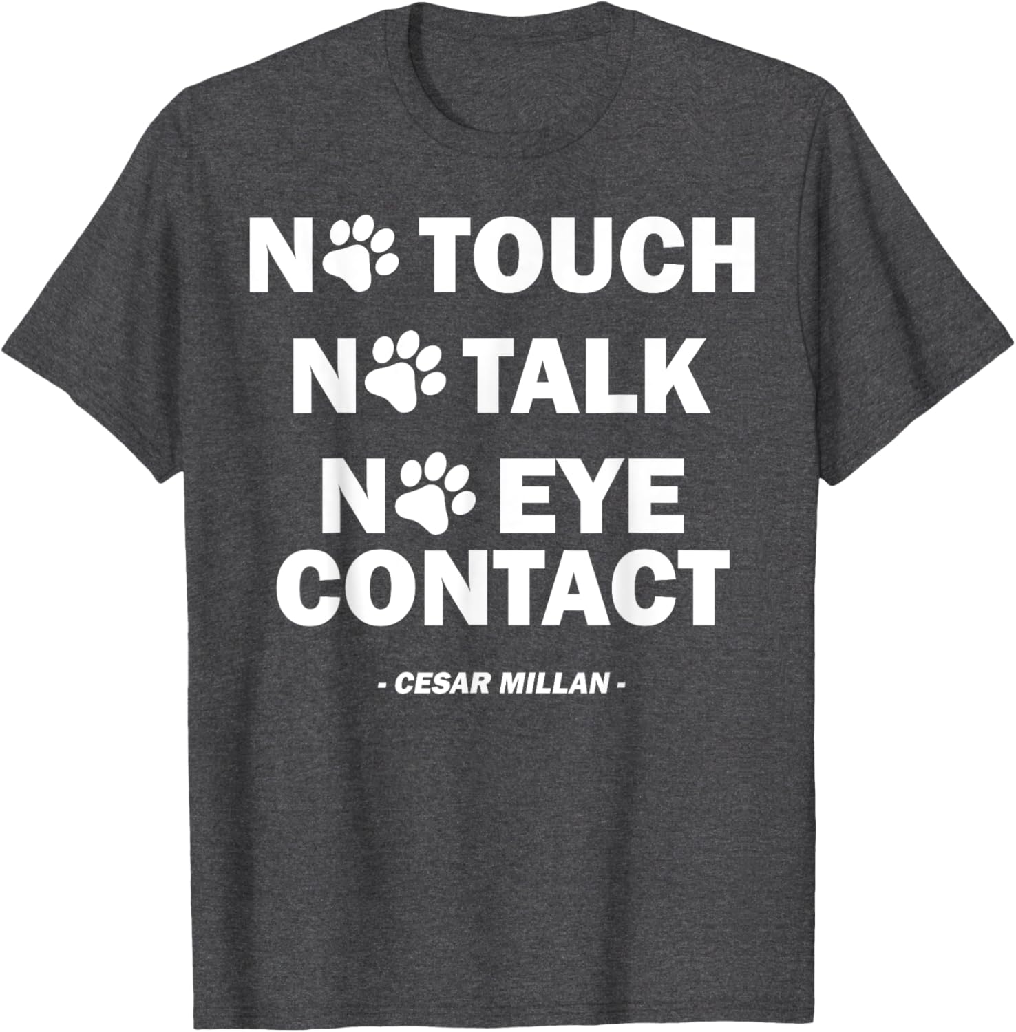 No Touch No Talk No Eye Contact Funny T-Shirt for Introverts and Shy People - 7