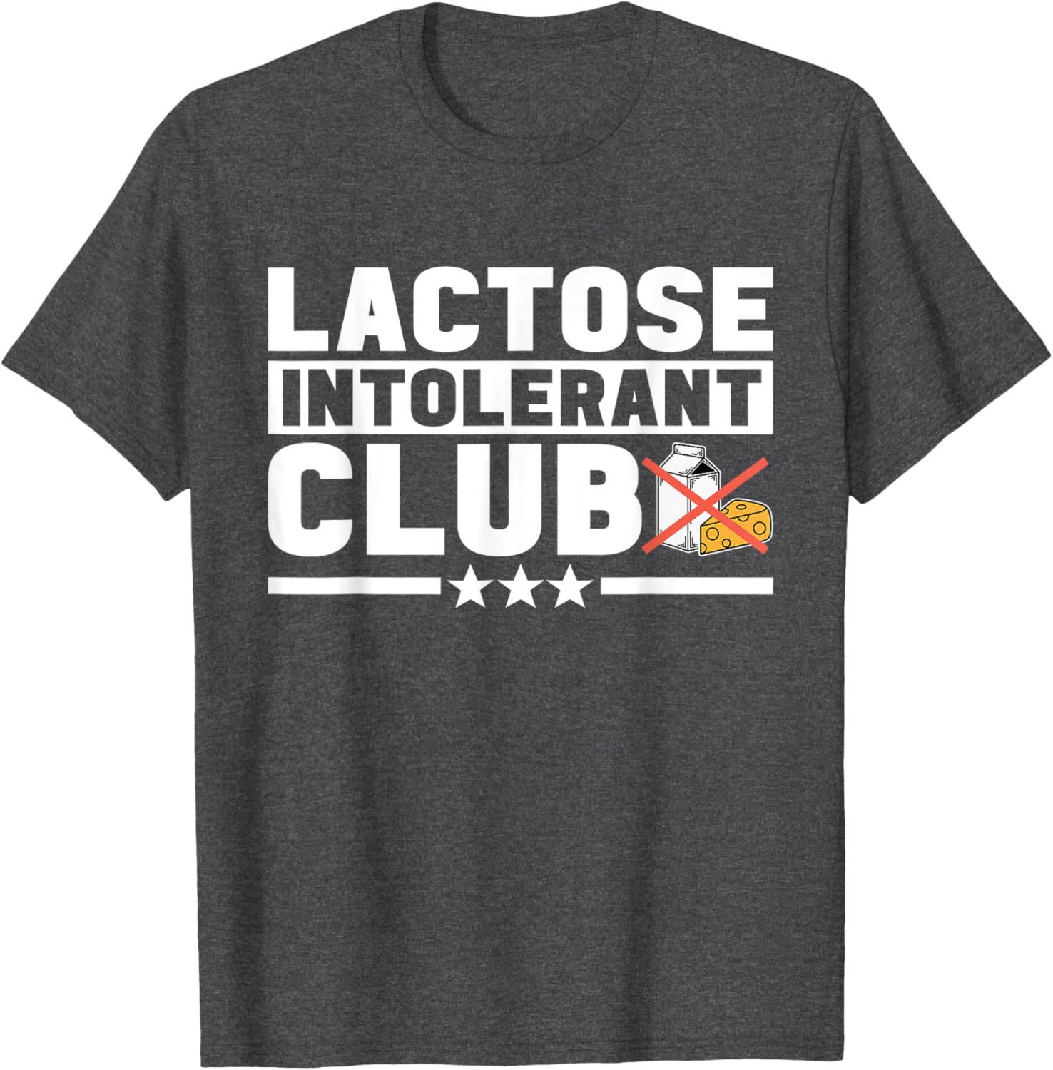 Lactose Intolerance Dairy Allergy T-Shirt for Comfort and Style - 5