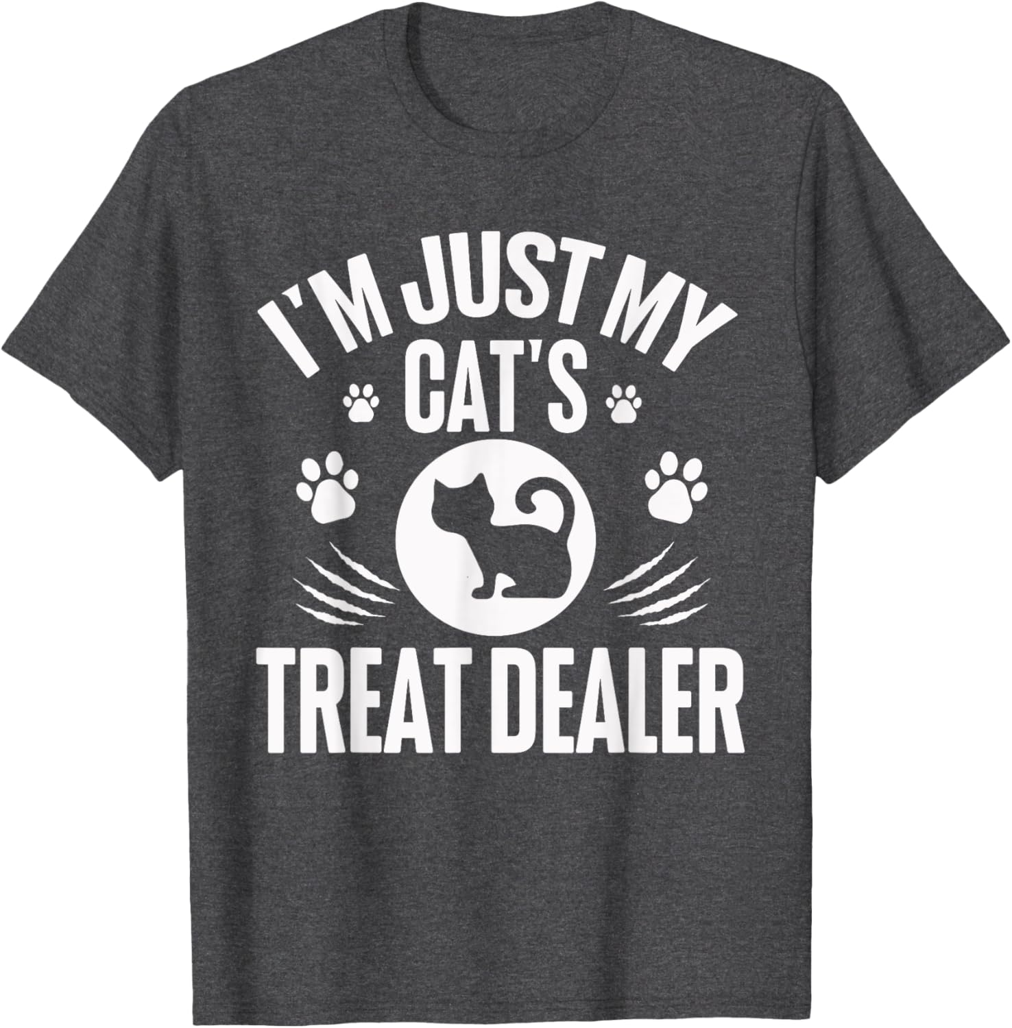 Funny Cat Treat Dealer T-Shirt for Cat Lovers Cute Gift Idea - 16