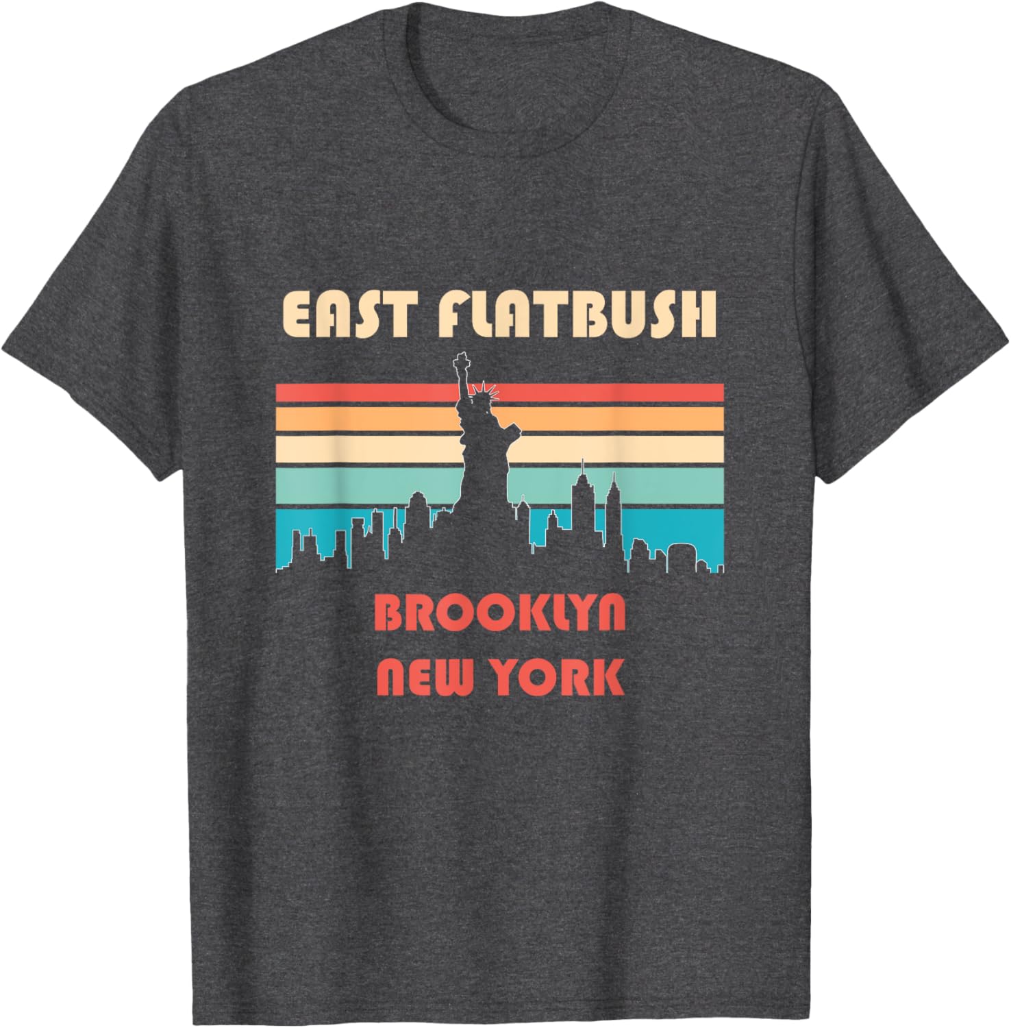 East Flatbush Brooklyn Retro Vintage T-Shirt Perfect for Any Wardrobe - 15