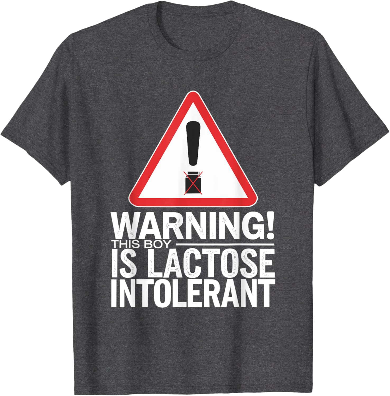 Lactose Intolerance Boy T-Shirt for Dairy Allergy Awareness and Style - 3