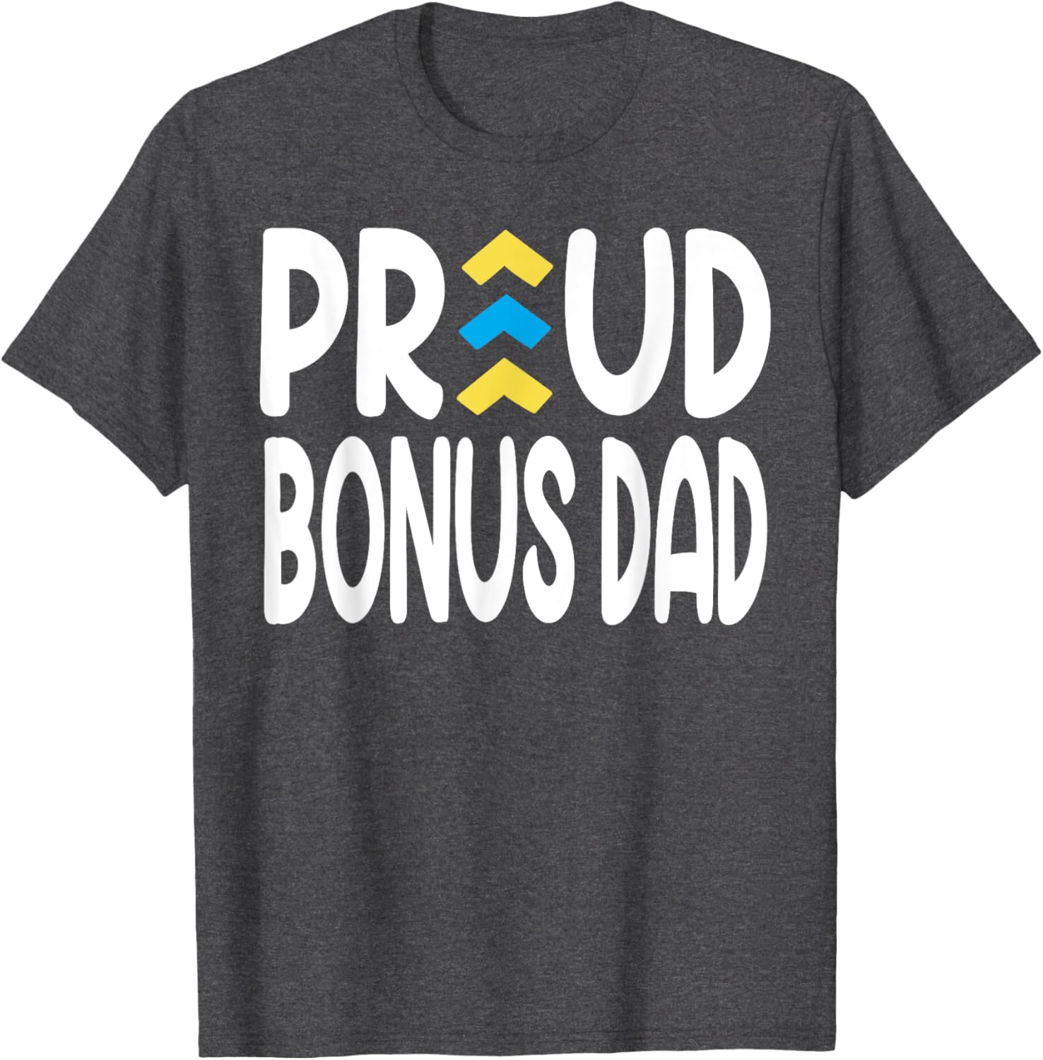 Proud Bonus Dad World Down Syndrome Day Socks and T-Shirt Combo - 3