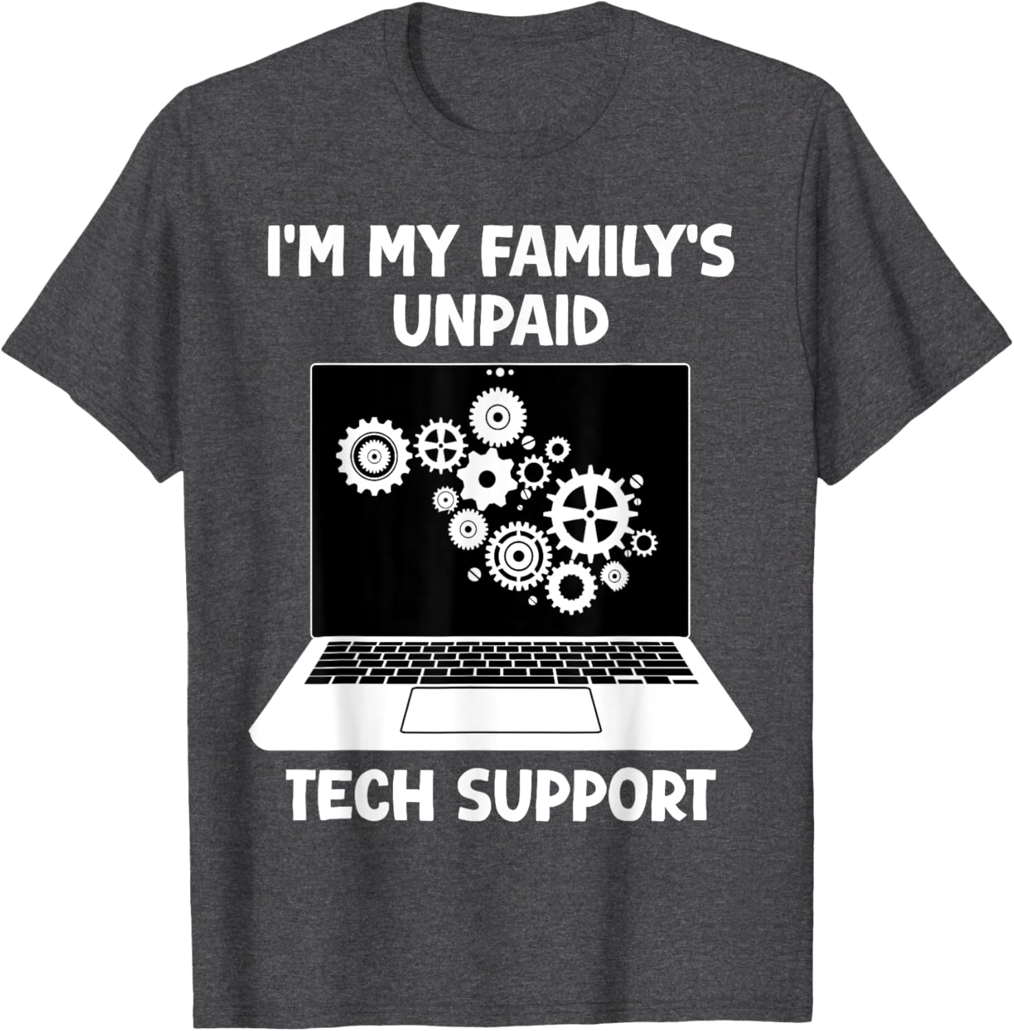 Funny Computer Engineer T-Shirt for Unpaid Tech Support Heroes - 5