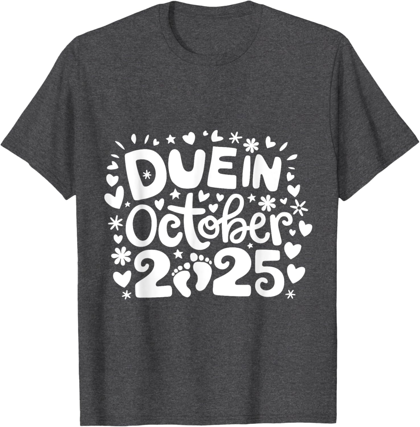 Cute Mommy To Be Pregnancy T-Shirt for New Baby Coming October 2025 - 21
