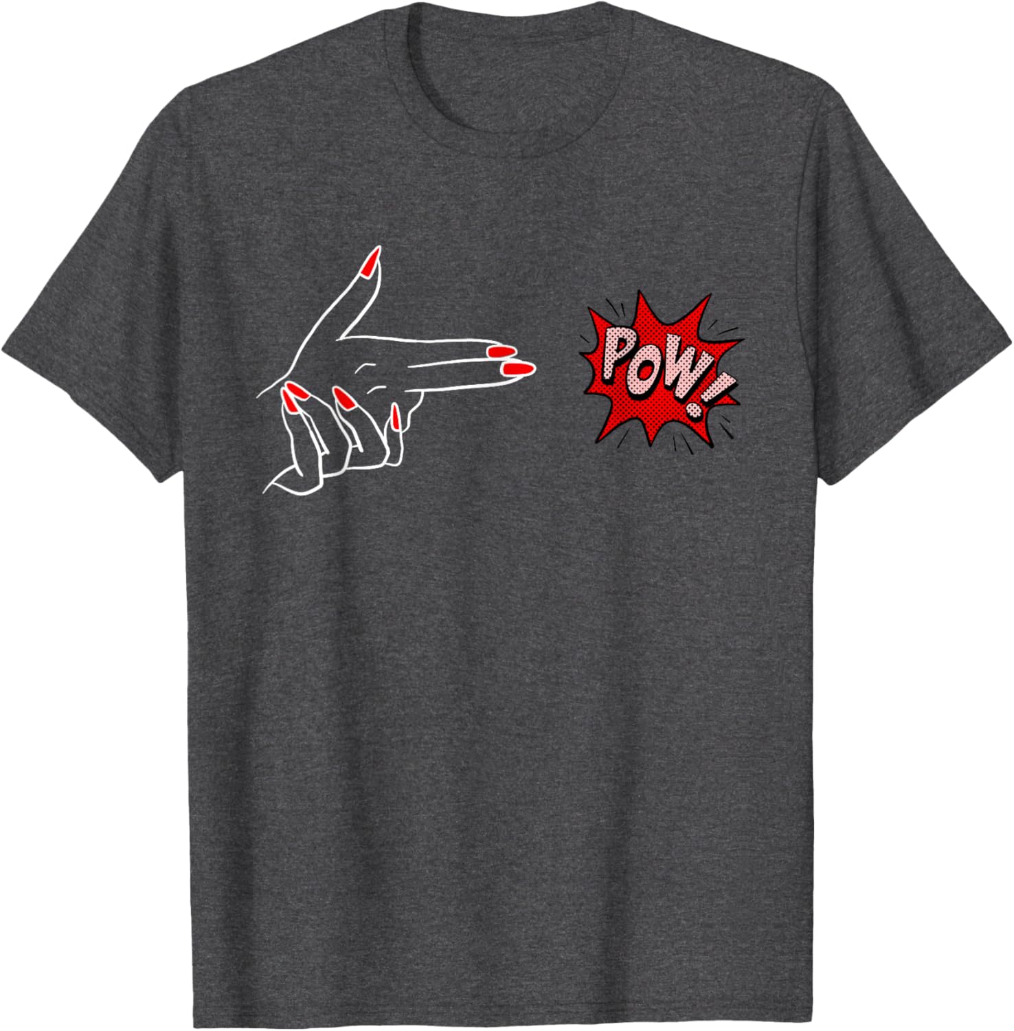 Red Boy Bye Graphic T-Shirt Stylish Casual Wear for Fun and Fashion - 25