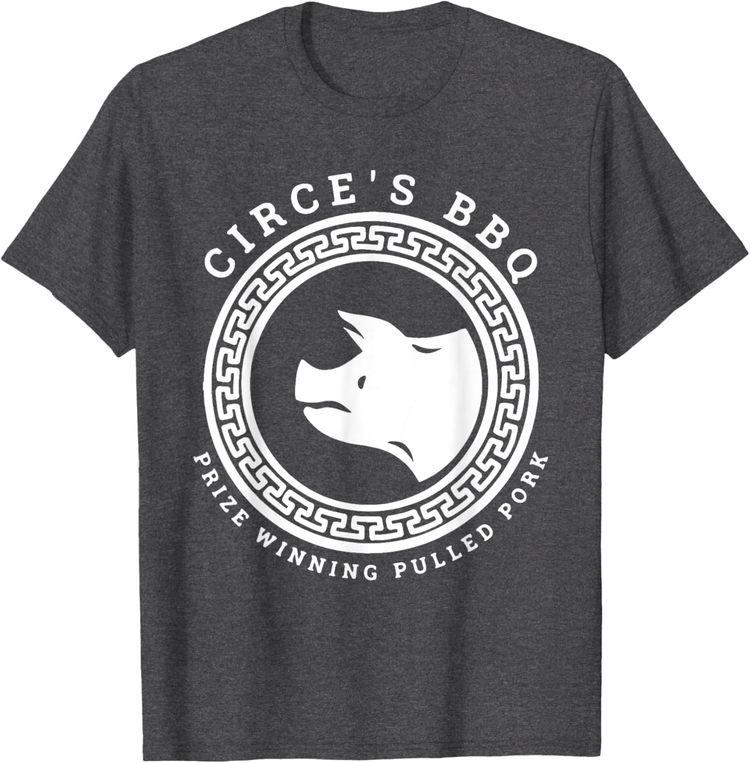 Funny Circe's BBQ Greek Mythology T-Shirt for Myth Lovers and BBQ Fans - 1