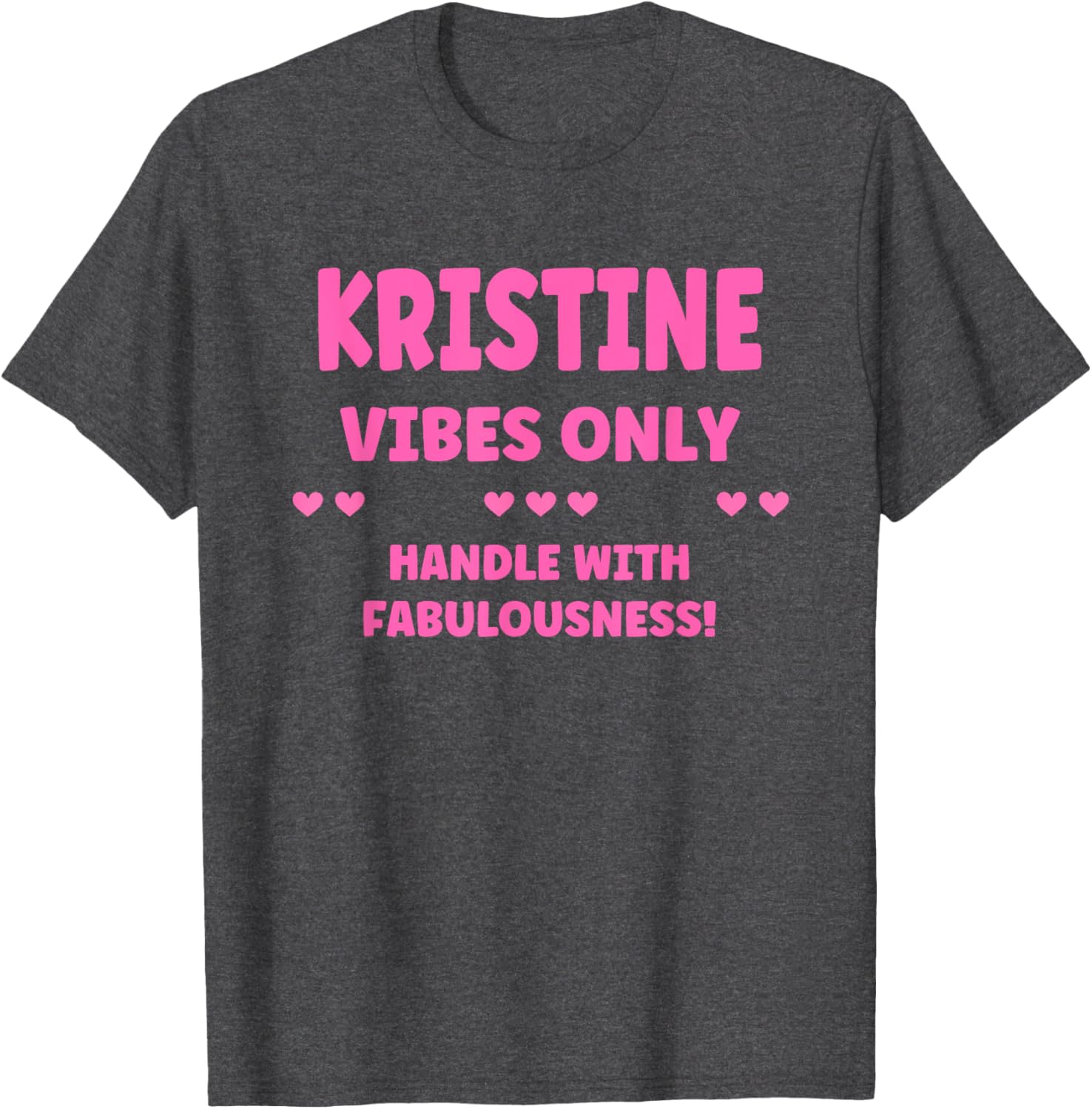 KRISTINE Funny Cute Personalized Name T-Shirt for Unique Style - 2
