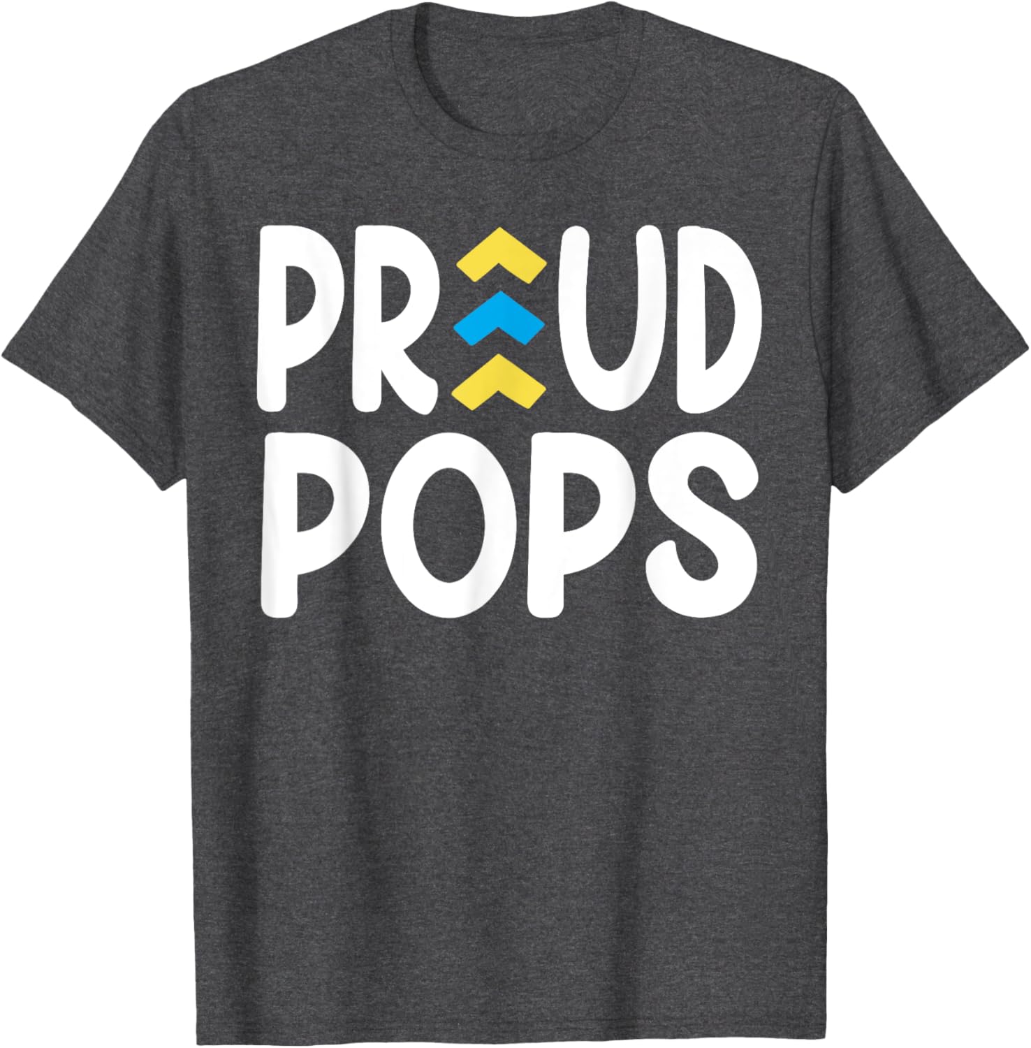 Proud Pops World Down Syndrome Day Awareness Socks and Dad T-Shirt - 6