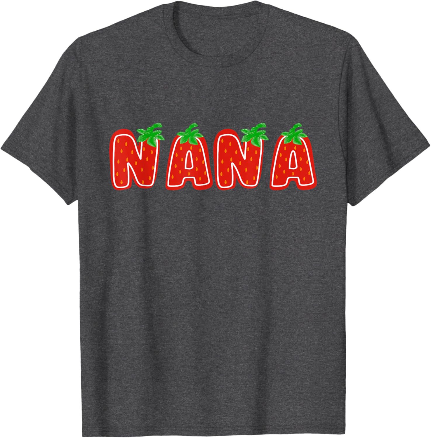 Funny Strawberry Nana Family Matching T-Shirts for 1st Birthday Celebration - 4