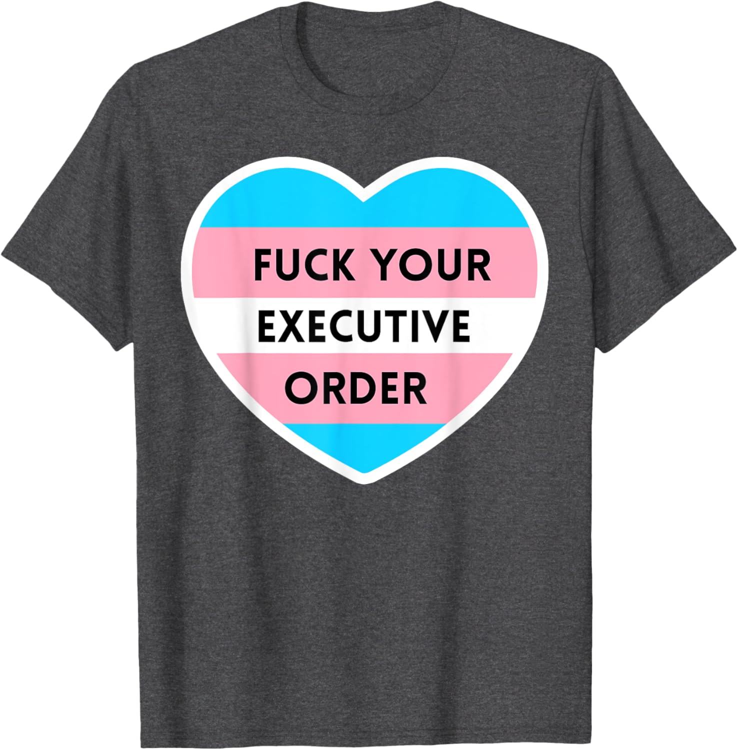 Funny Transgender Heart T-Shirt - Express Yourself with Humor and Pride - 26