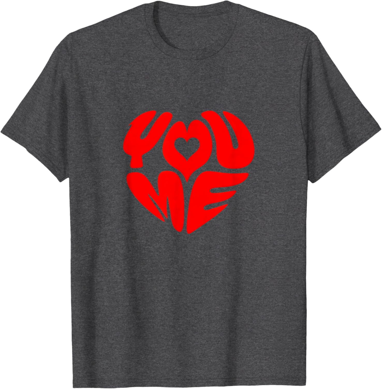 You Love Me Heart Shaped Valentine's Day Lover's T-Shirt for Couples - 6