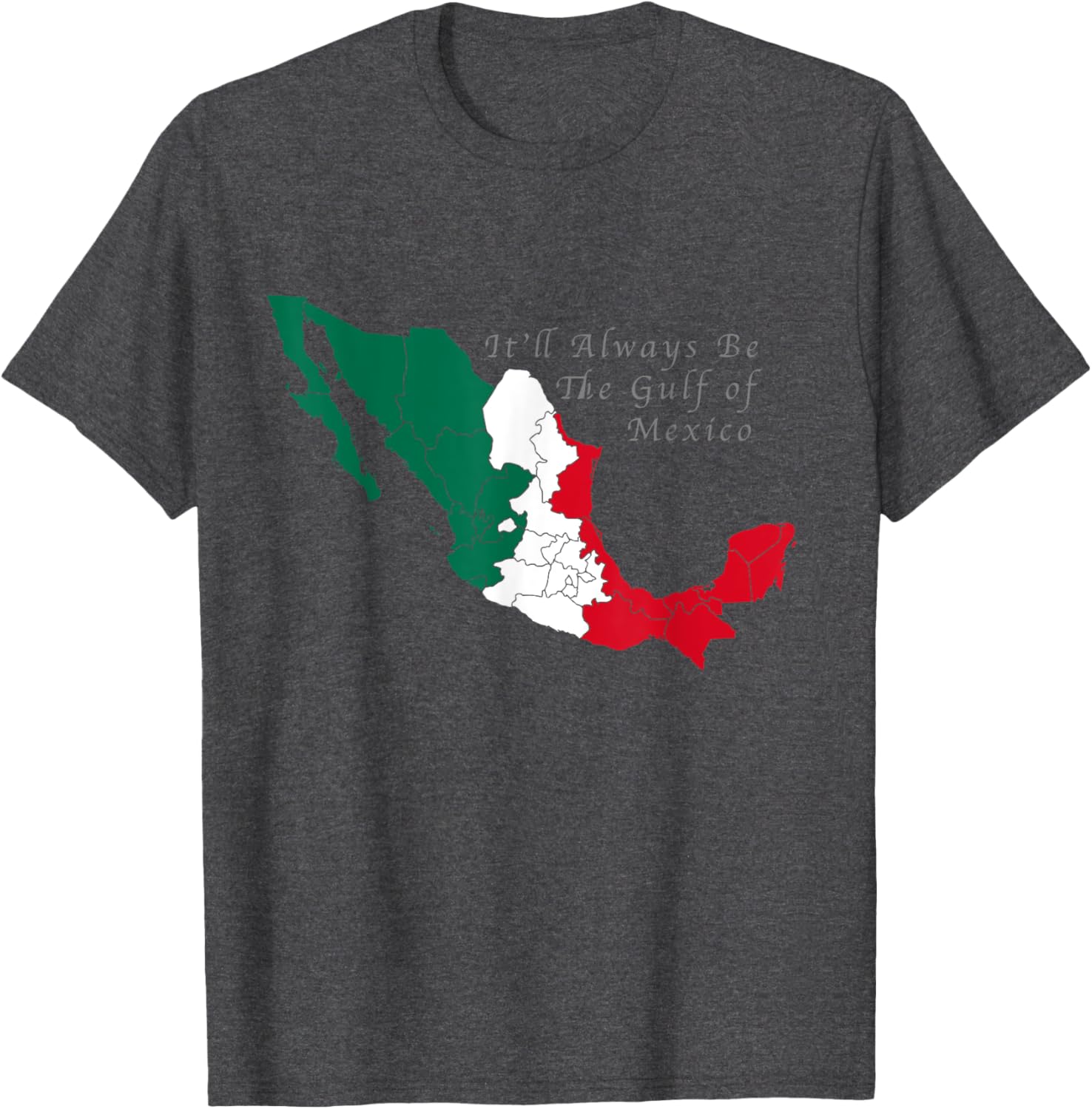 Gulf of Mexico Mexican Flag T-Shirt Perfect for Beach Lovers and Travelers - 9