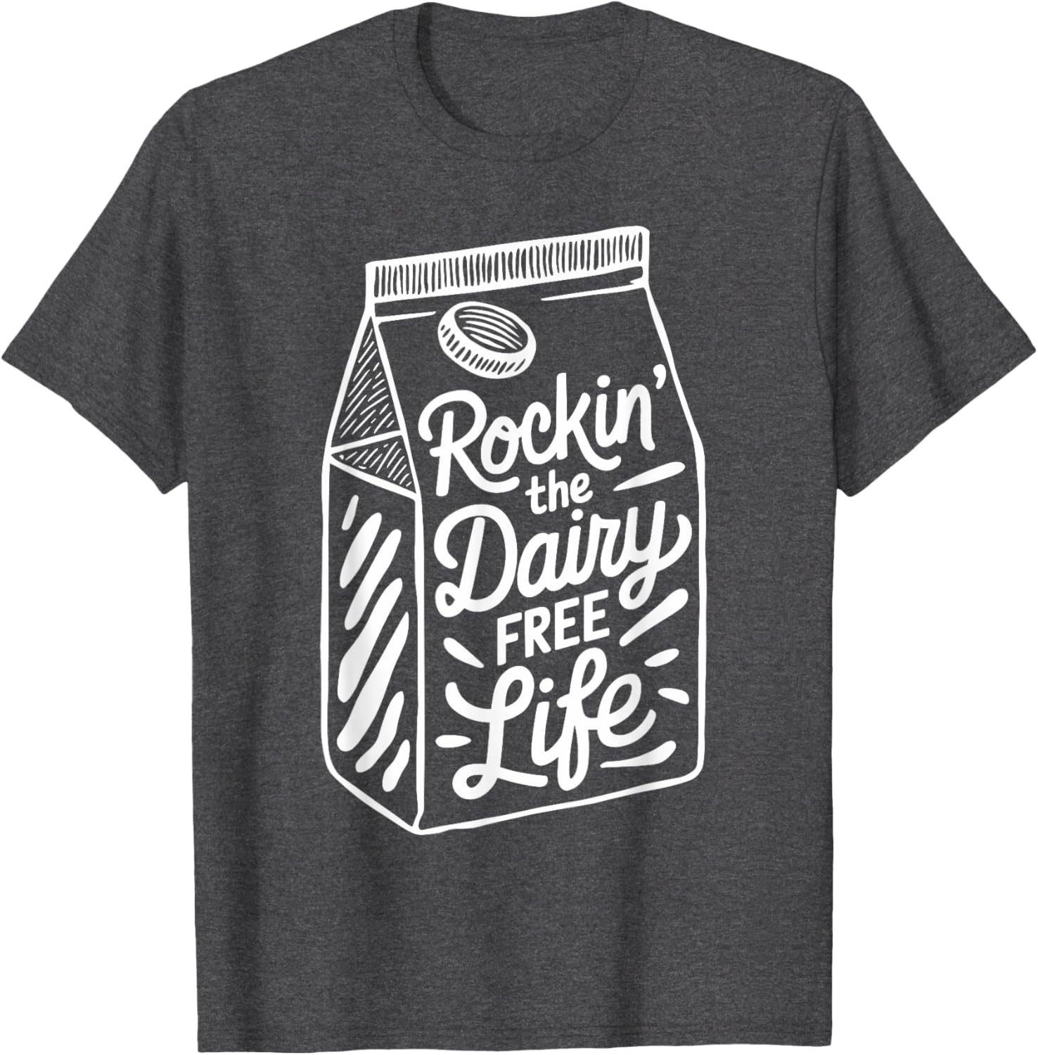 Lactose Intolerance T-Shirt for Dairy Allergy Awareness and Comfort Wear - 5