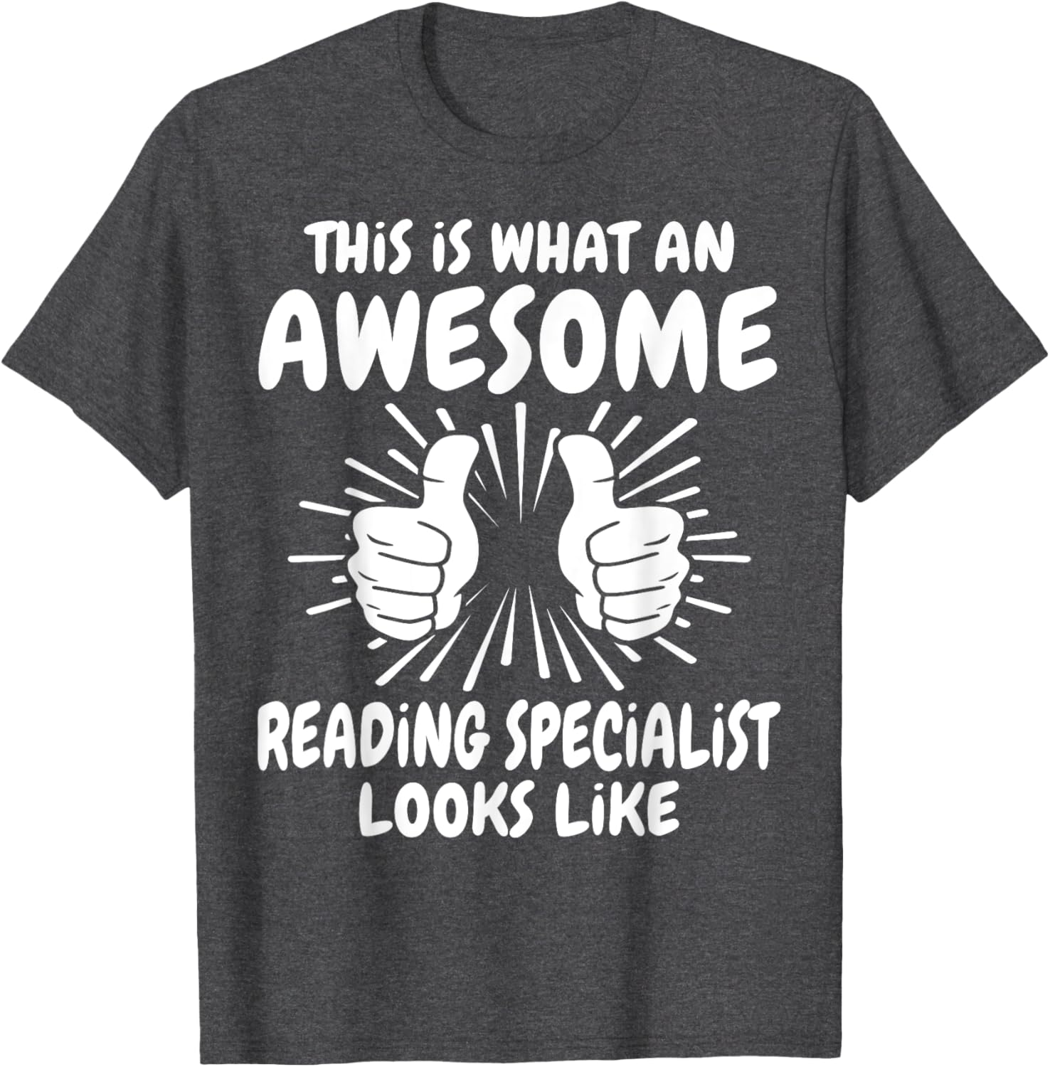 Awesome Reading Specialist T-Shirt for Book Lovers and Educators - 16
