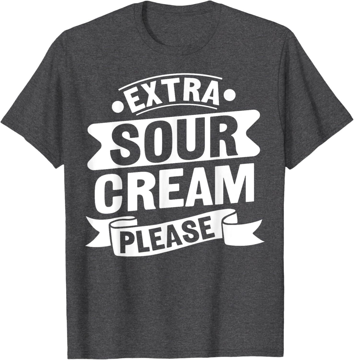 Funny Sour Cream Dip Design T-Shirt for Sour Cream Lovers - 5