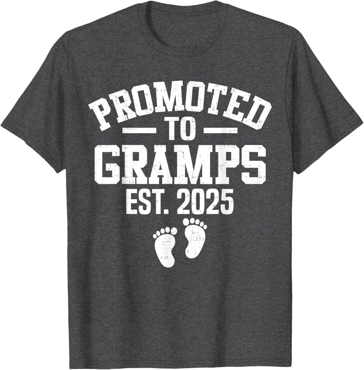 Promoted To Gramps 2025 First Time Grandpa T-Shirt for Men - 10