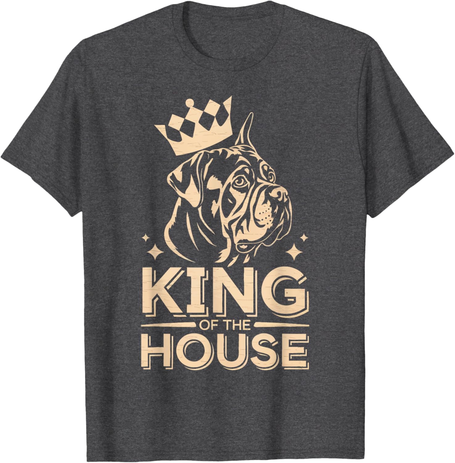 Cane Corso King of the House T-Shirt for Dog Lovers and Owners - 10