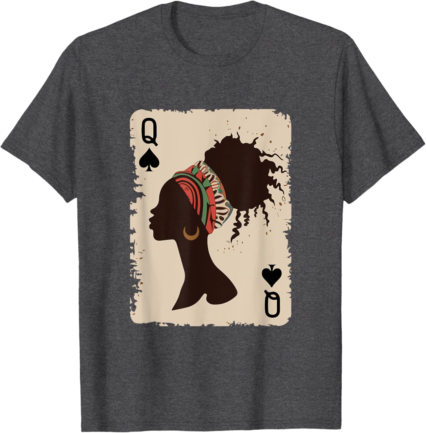 Black Queen Afro T-Shirt Proud Melanin Design for African American Women - 21