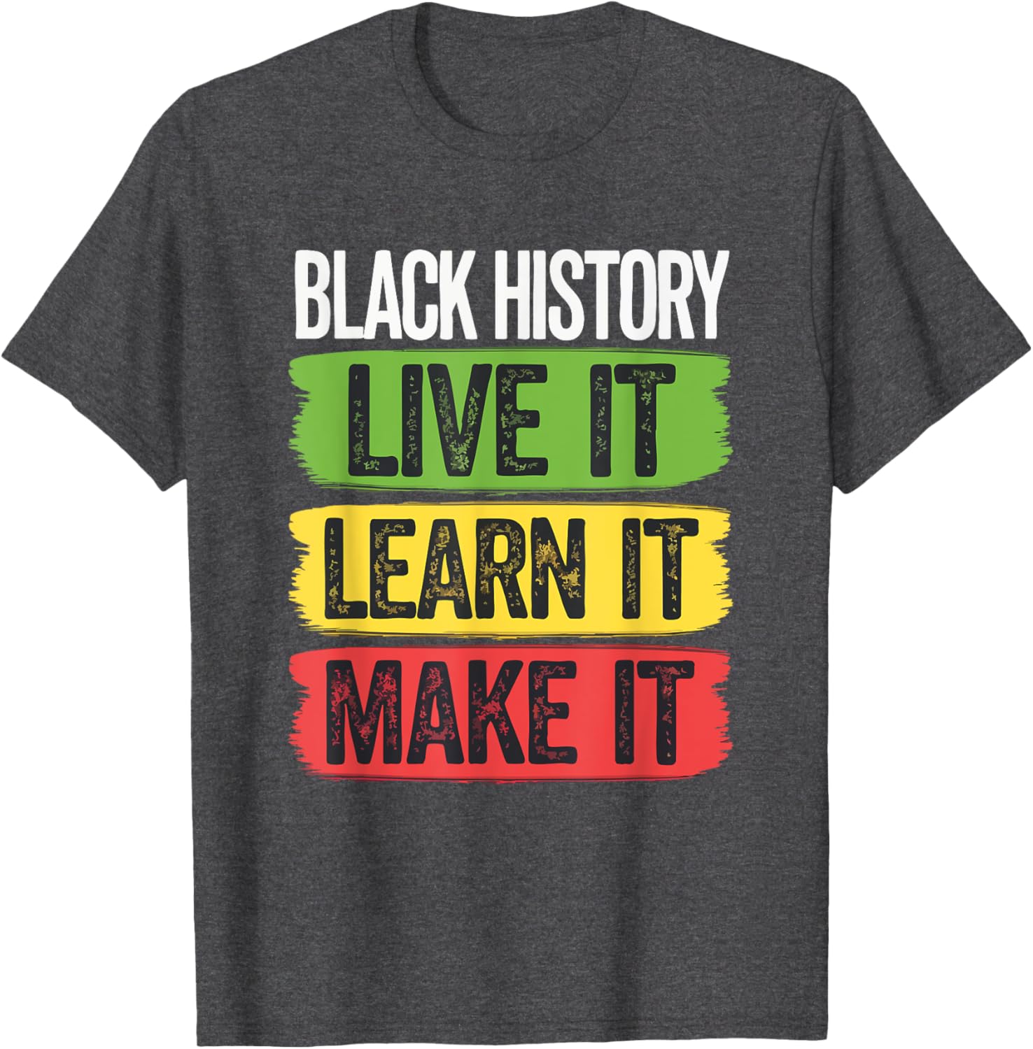 Celebrate Black History with Afro Motivation T-Shirt for All Day Comfort - 12