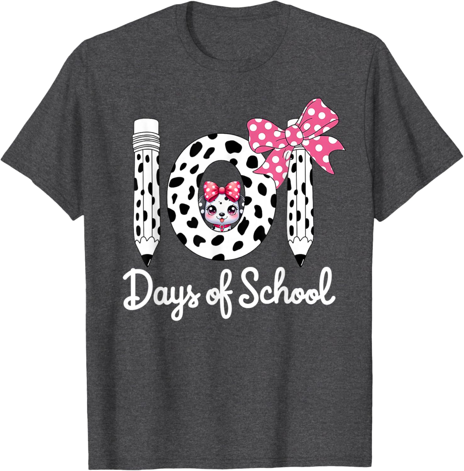 Happy 101 Days Of School Funny Tee for Kids and Teachers - 1