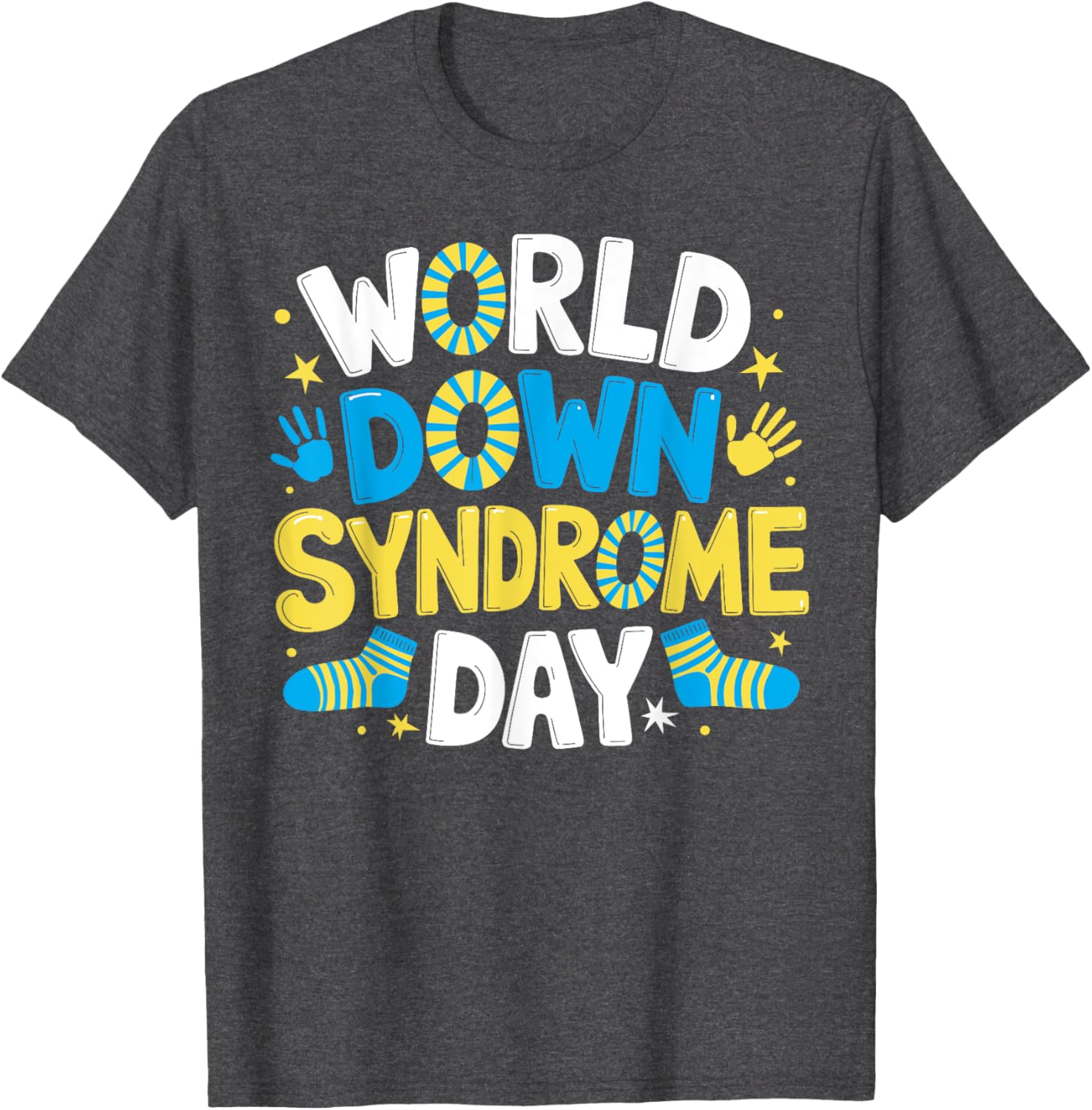 Down Syndrome Awareness Day Kids T-Shirt and Socks Set Supporting Inclusivity - 8