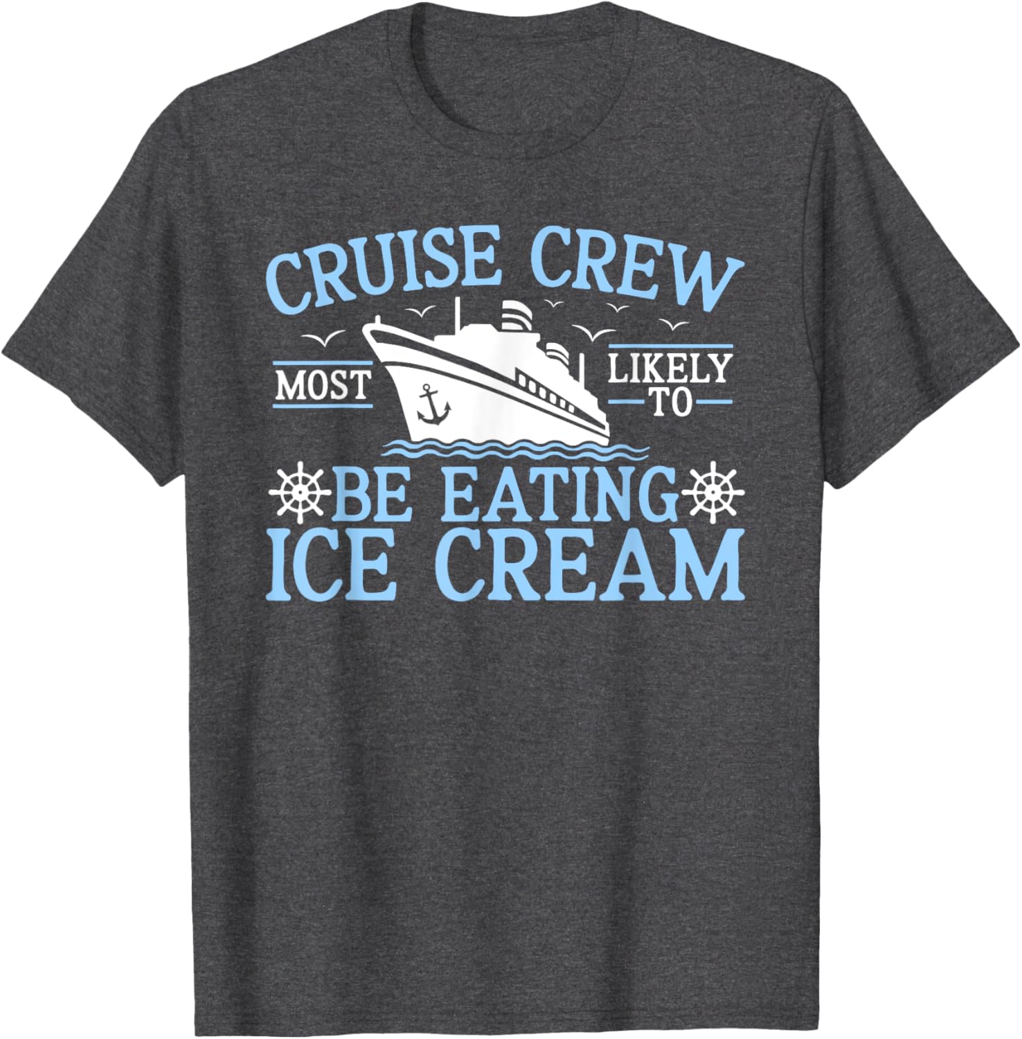 Cruise Crew 2025 Ice Cream Lover T-Shirt for Fun Travel Adventures - 17